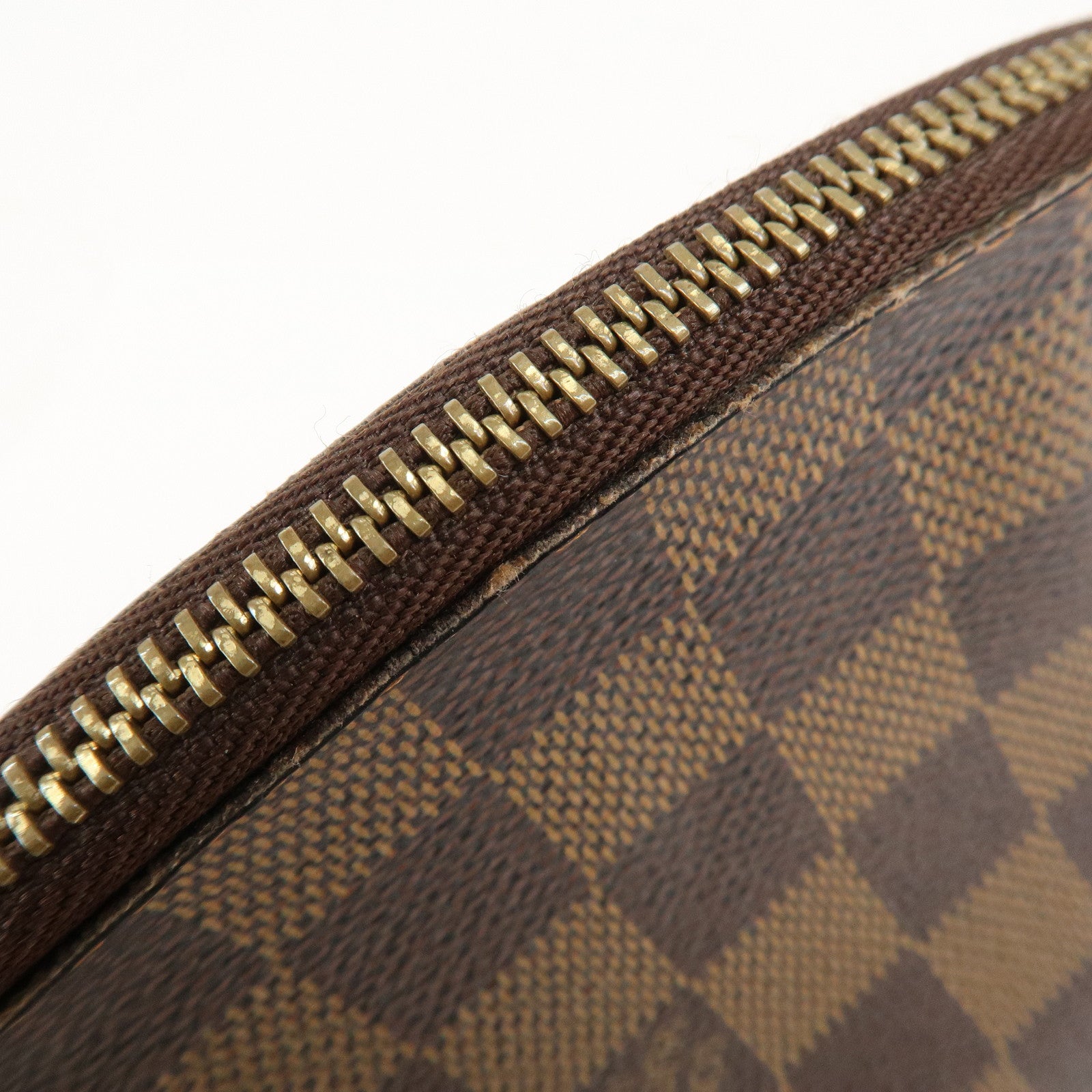 Louis Vuitton Damier Pochette Cosmetic Pouch N47516 Used