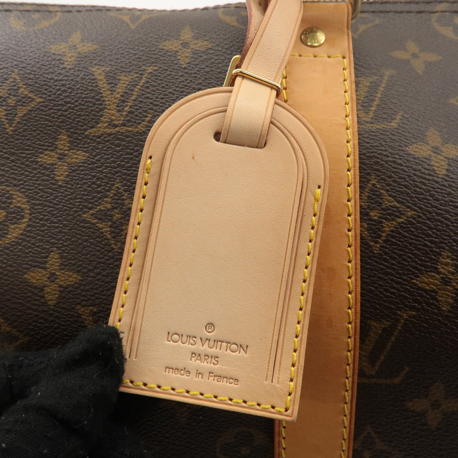 Louis Vuitton Monogram Keep All Bandouliere 45 Boston Bag M41418