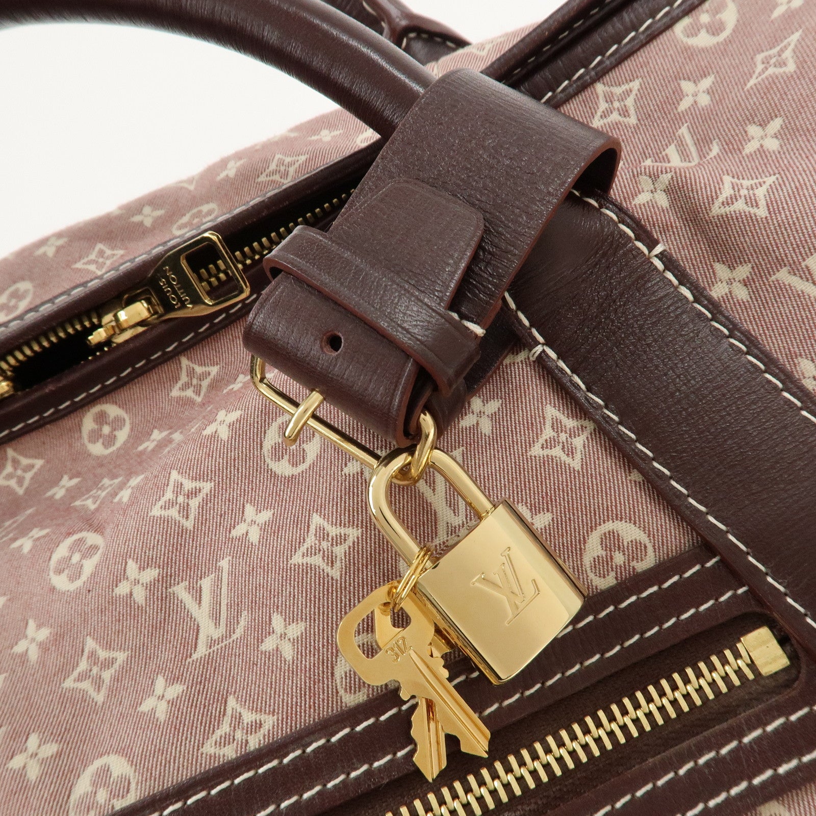 Louis Vuitton Monogram Idylle Odysse Boston Bag Sepia M40484