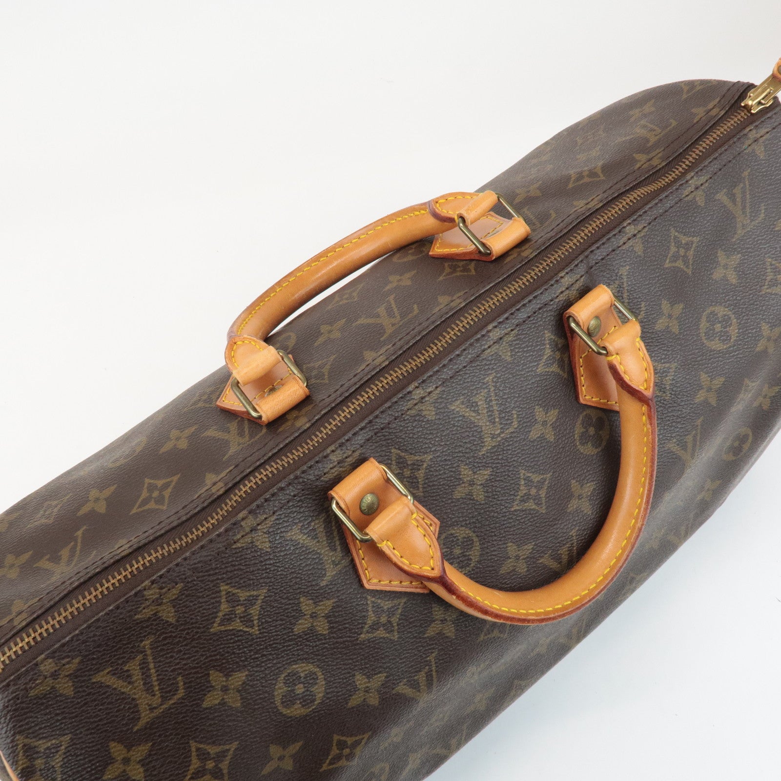 Louis Vuitton Monogram Speedy 40 Hand Bag Boston Bag M41522 Used