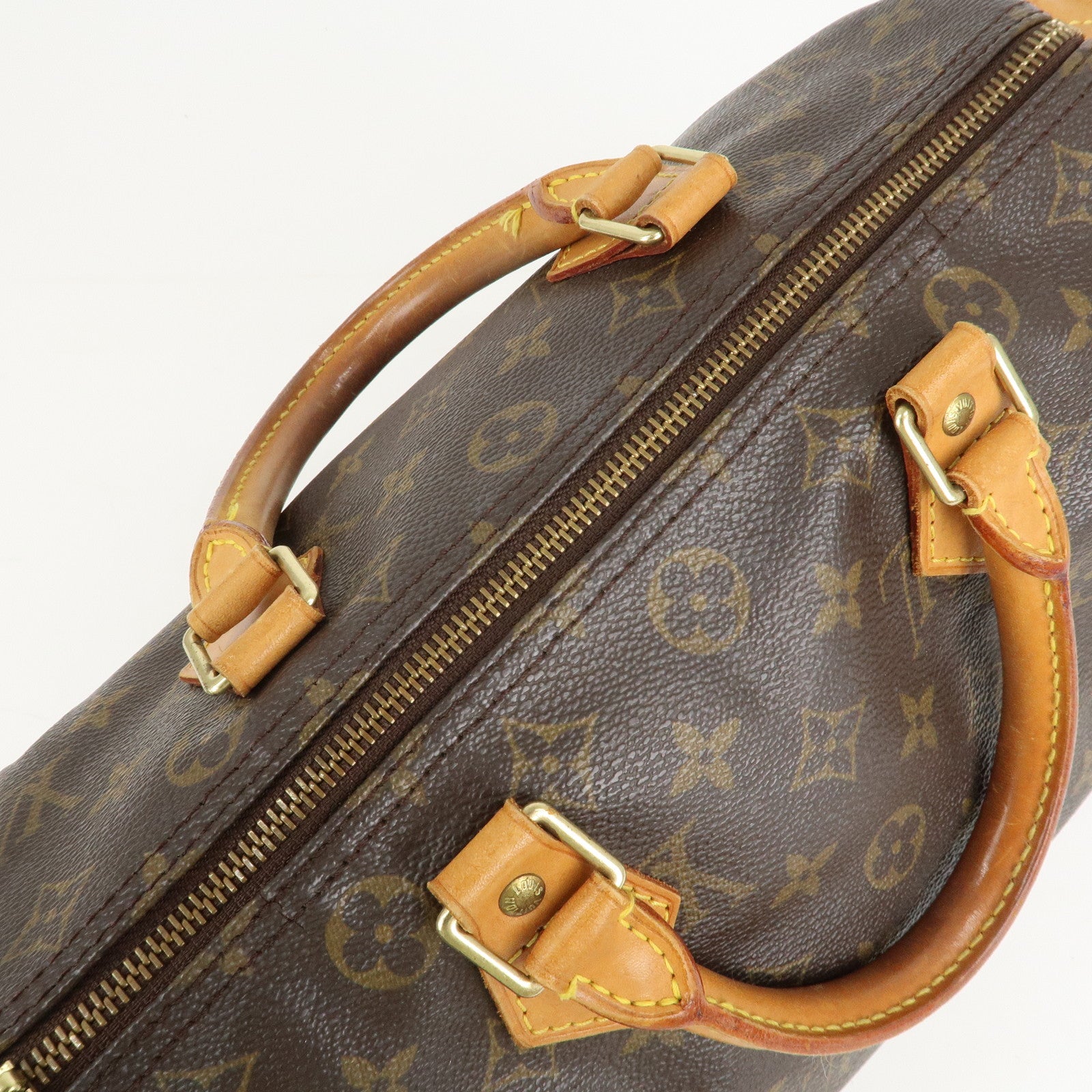 Louis Vuitton Monogram Speedy 30 Hand Bag Boston Bag M41526 Used