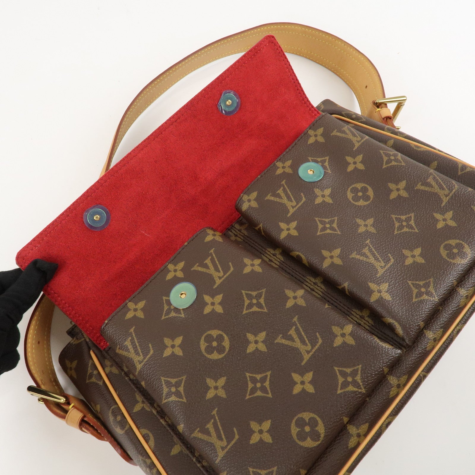 Louis Vuitton Monogram Viva Cite GM Shoulder Bag M51163 Used