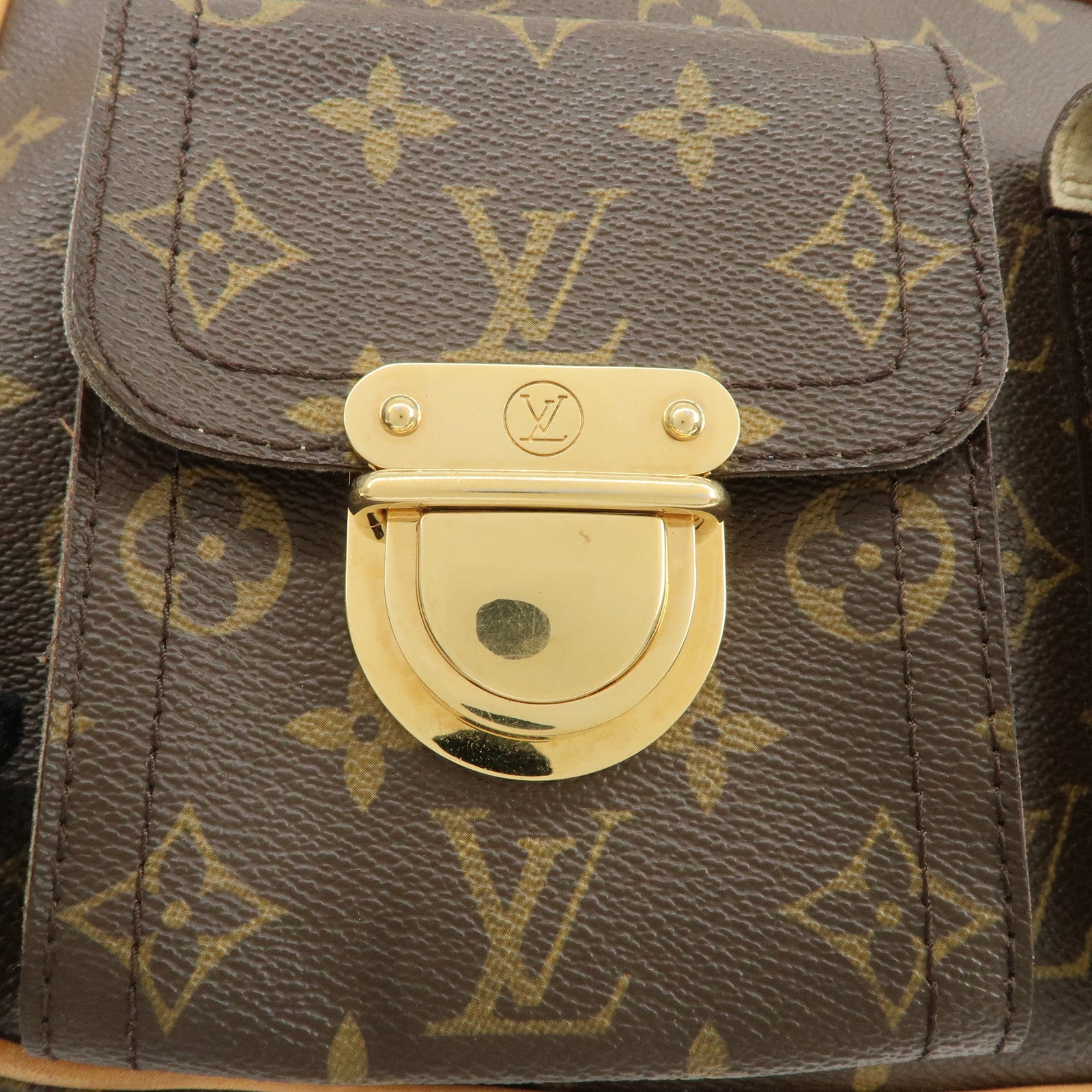 Louis Vuitton Monogram Hudson GM Shoulder Bag M40045 Used