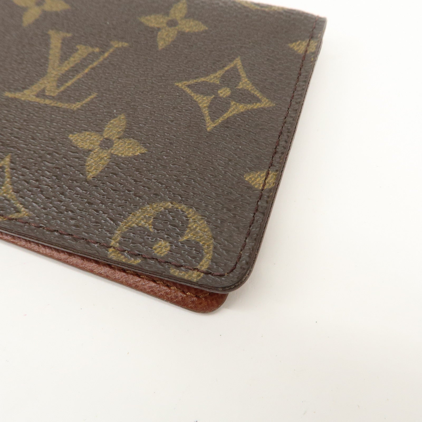 Louis Vuitton Taiga Monogram Set of 2 Card Case M30512 M60533 Used