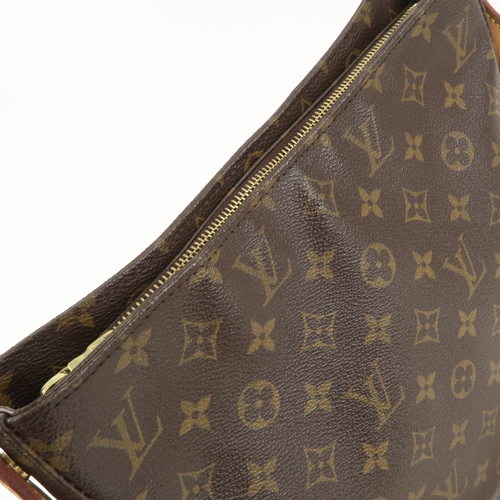 Louis Vuitton Monogram Looping GM Shoulder Bag Brown M51145