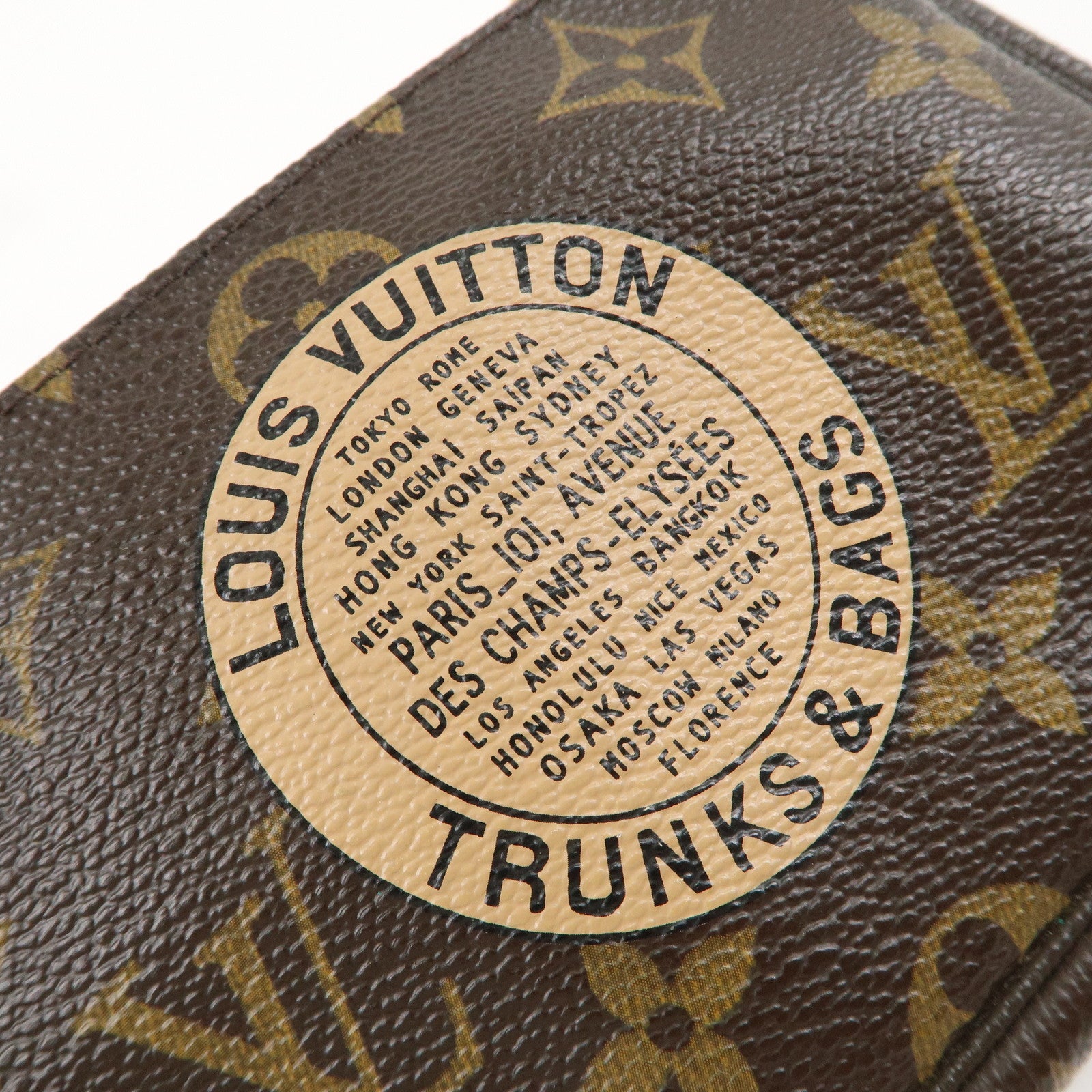 Louis Vuitton Monogram T&B Mini Pochette Accessoires Pouch M60153