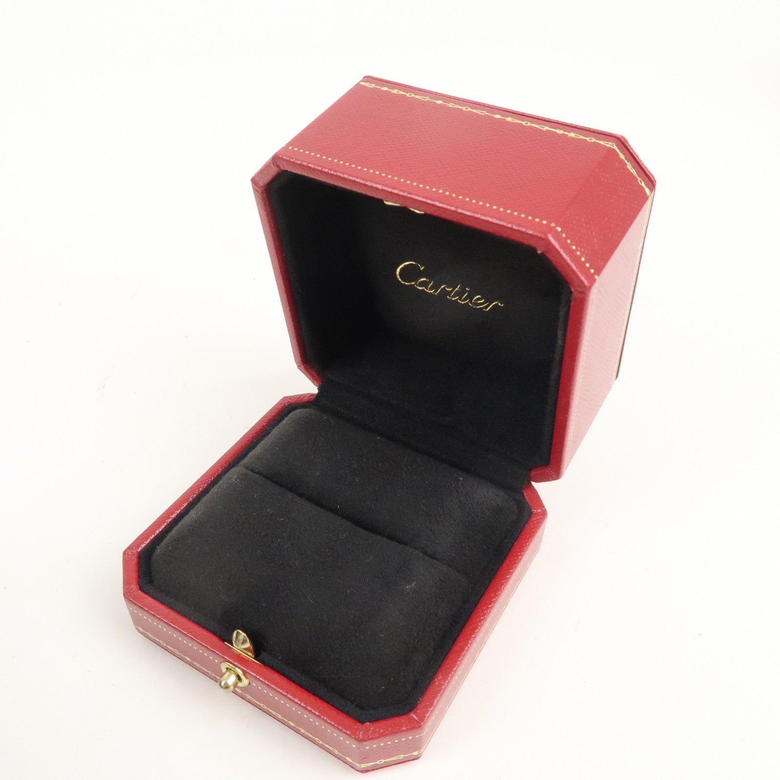 Cartier Set of 10 Ring Box Display Box Jewelry Box For Ring Red