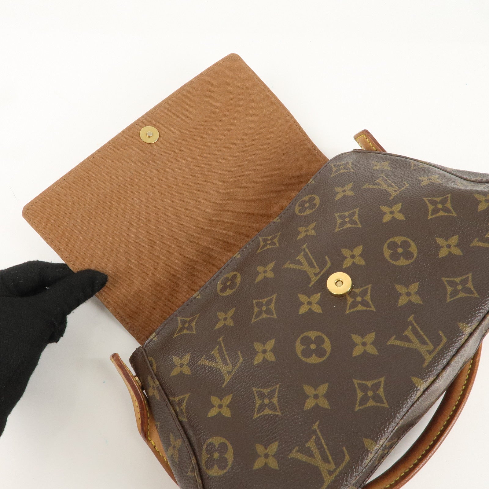 Louis Vuitton Monogram Mini Looping Shoulder Bag Hand Bag M51147