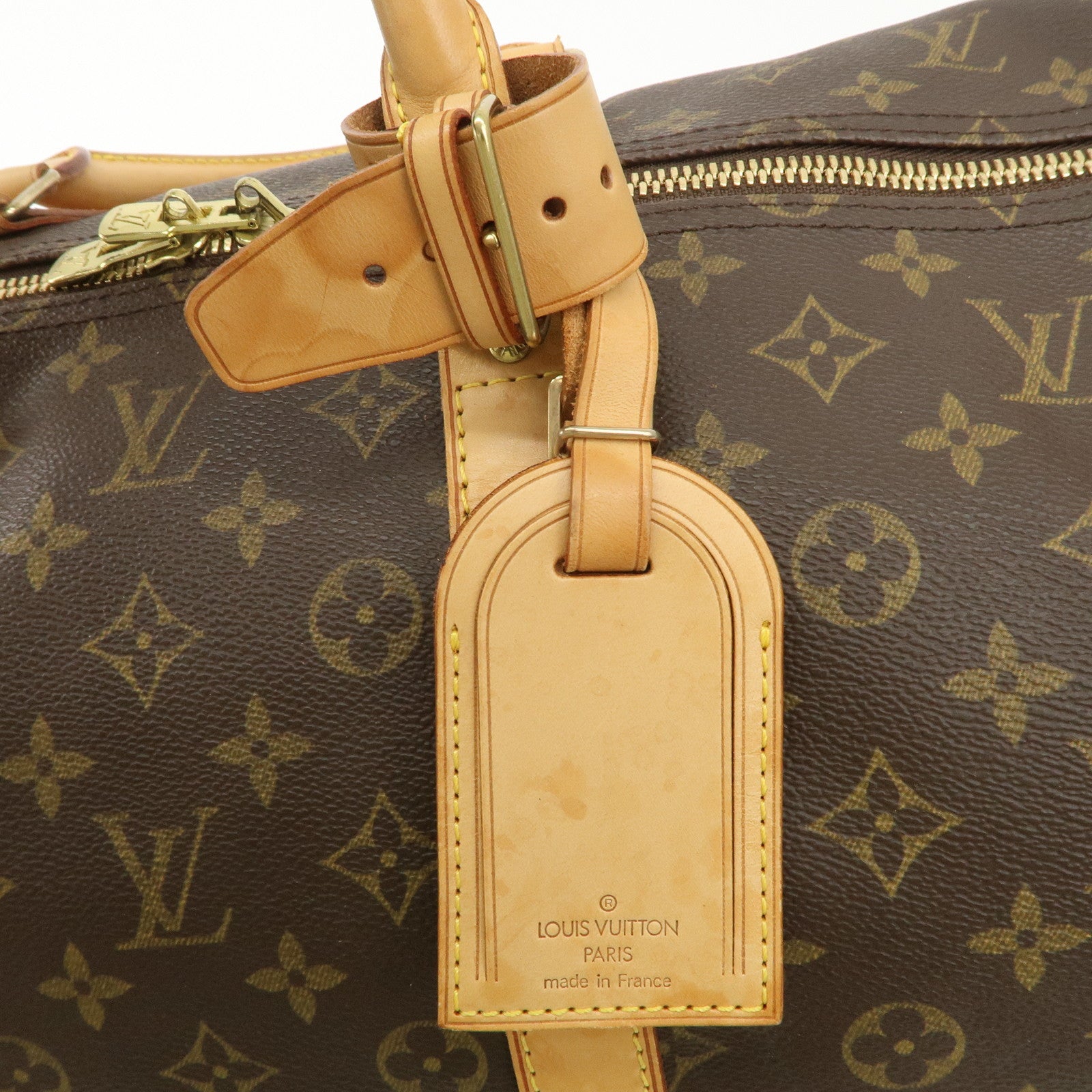 Louis Vuitton Monogram Keep All 55 Boston Bag Travel Bag M41424