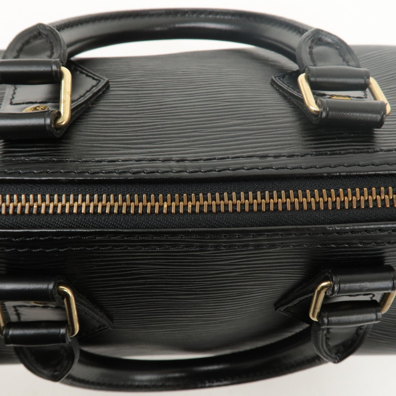 Louis Vuitton Epi Speedy 25 Boston Bag Hand Bag Noir Black M43012