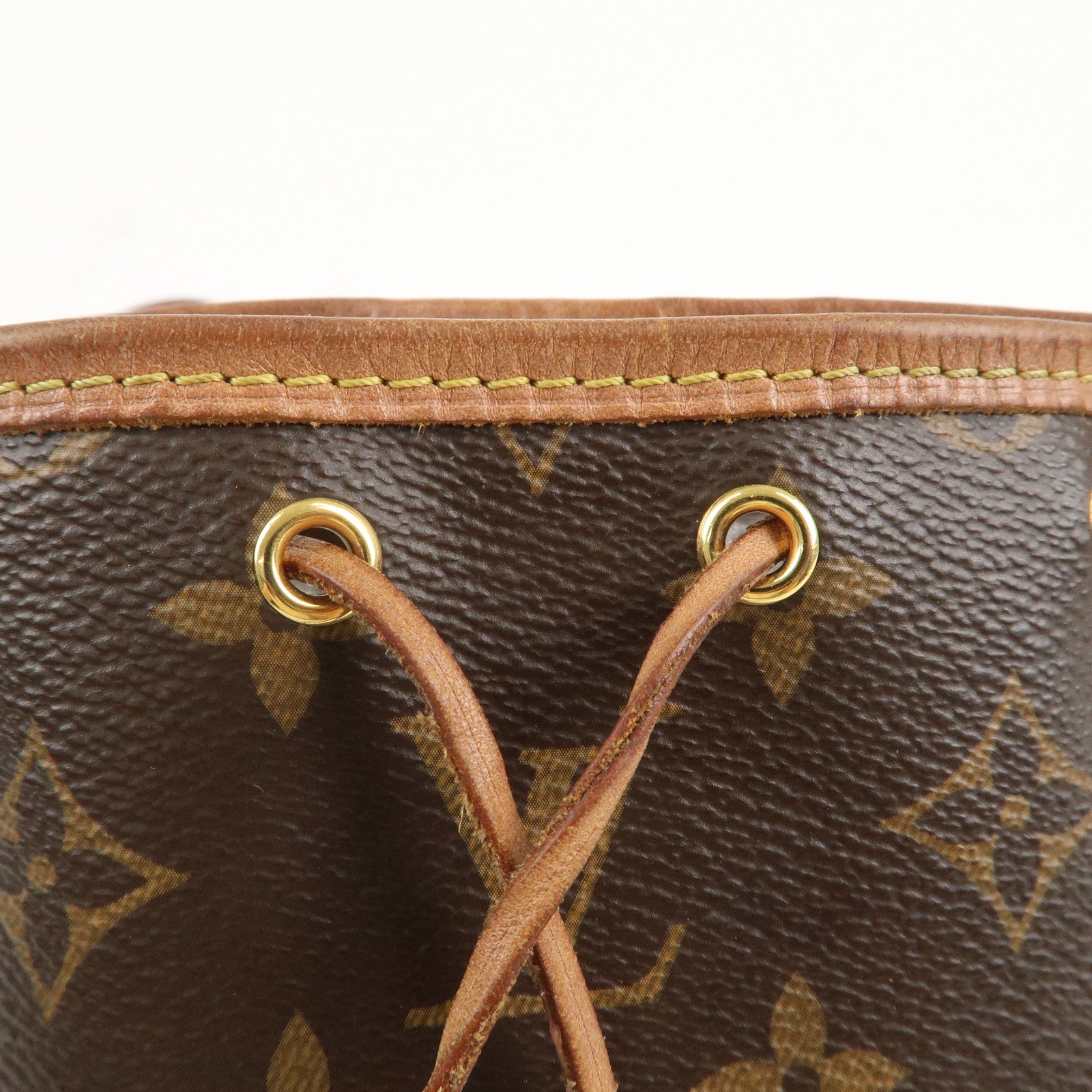 Louis Vuitton Monogram Nano Noe Shoulder Bag Brown M41346