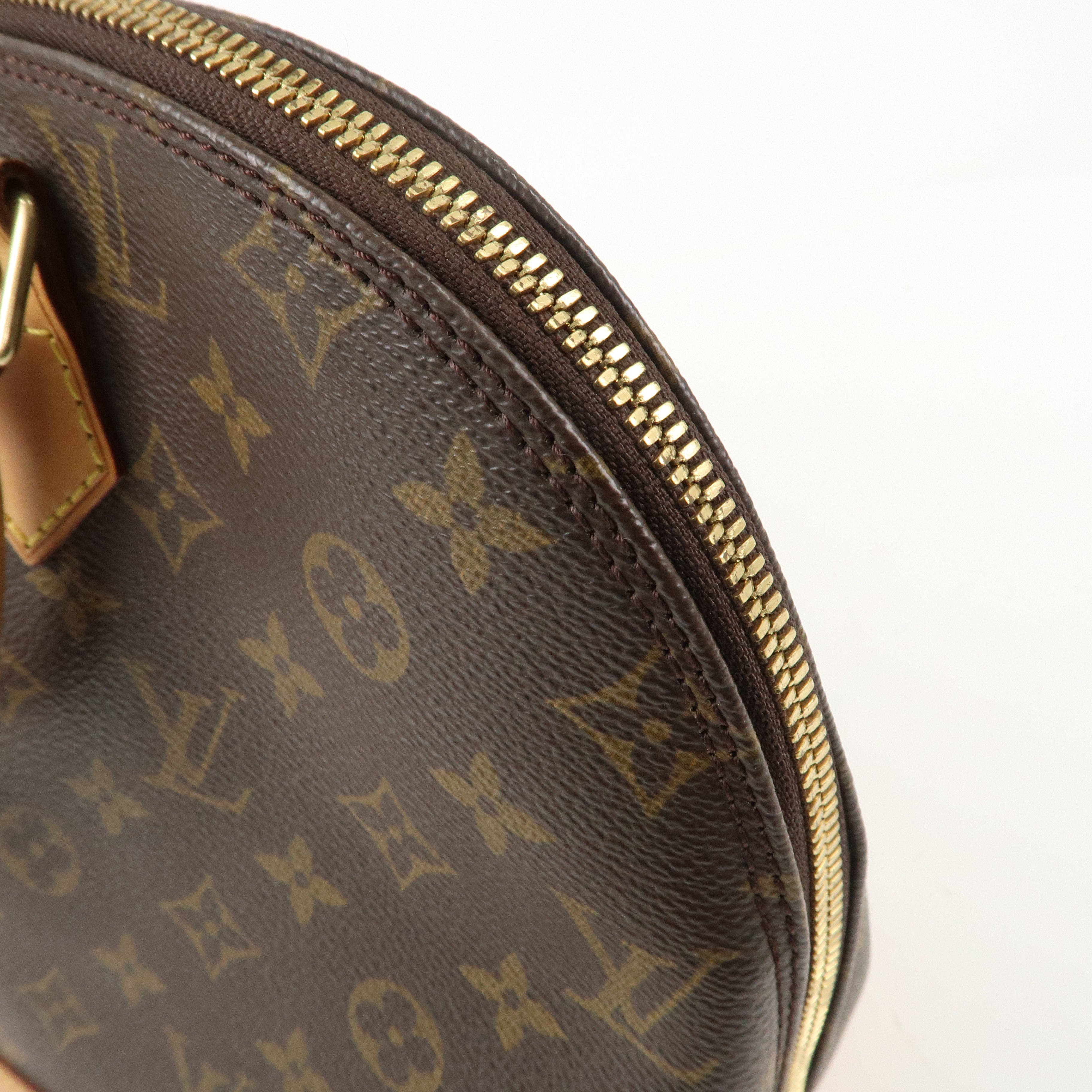 Louis Vuitton Monogram Alma Hand Bag Brown M51130