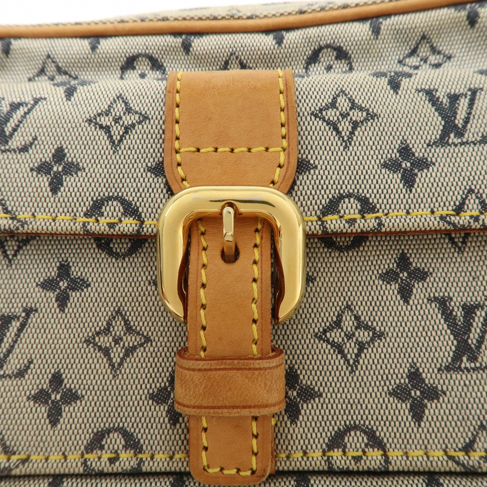 Louis Vuitton Monogram Mini Juliet MM Shoulder Bag TST Blue M92004 Used