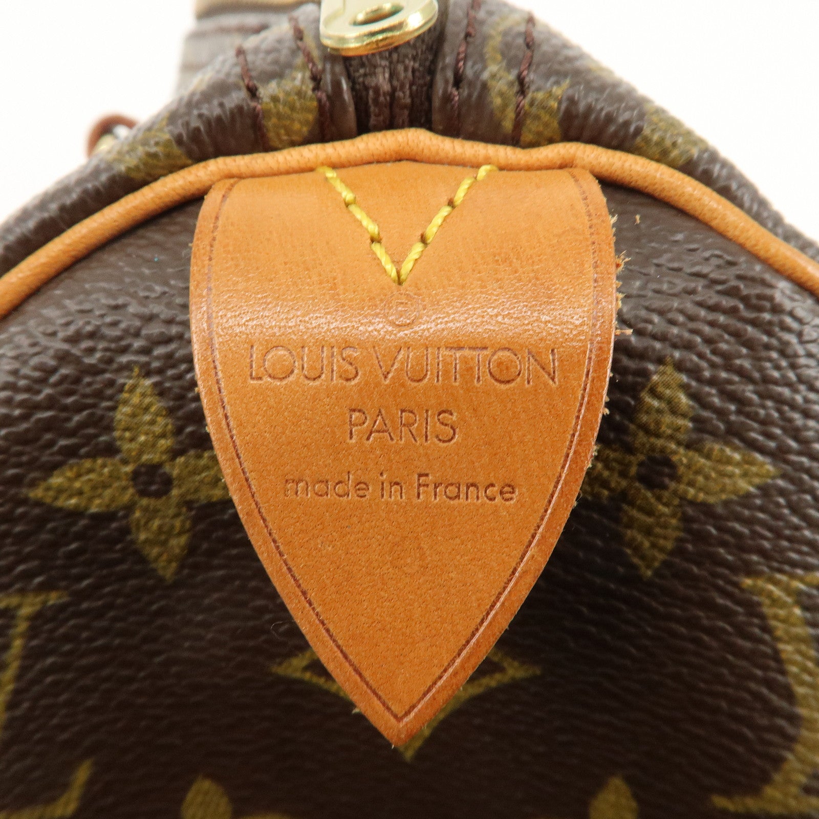 Louis Vuitton Monogram Speedy 25 Hand Bag Boston Bag M41528 Used