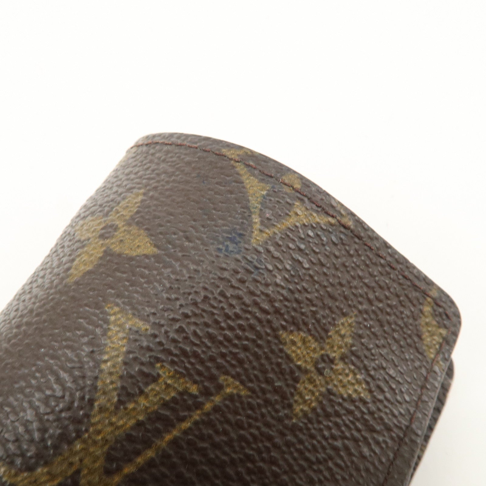 Louis Vuitton Monogram Set of 2 Glasses Case M62970 M62962 Used