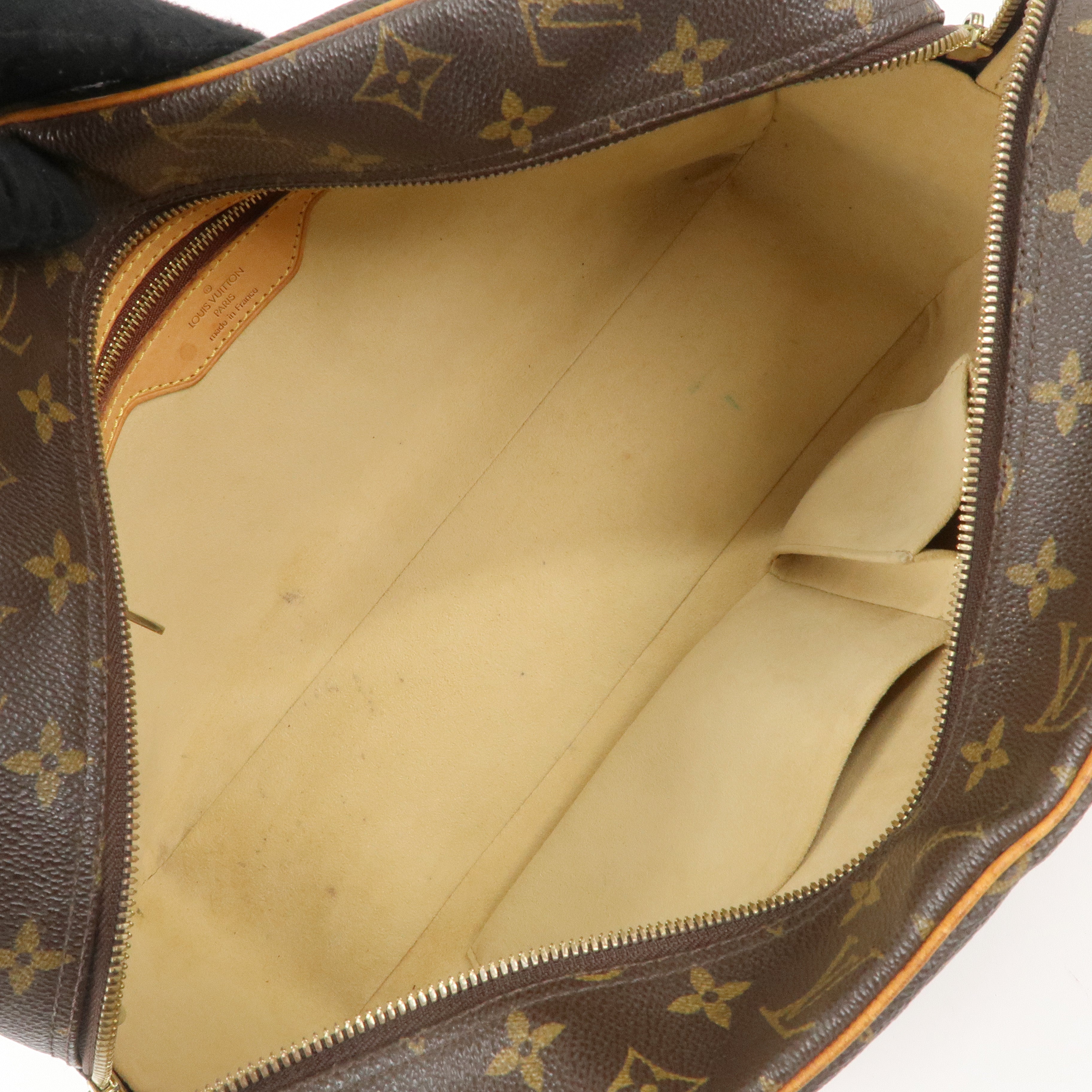 Louis Vuitton Monogram Cite GM Boston Hand Bag Brown M51181