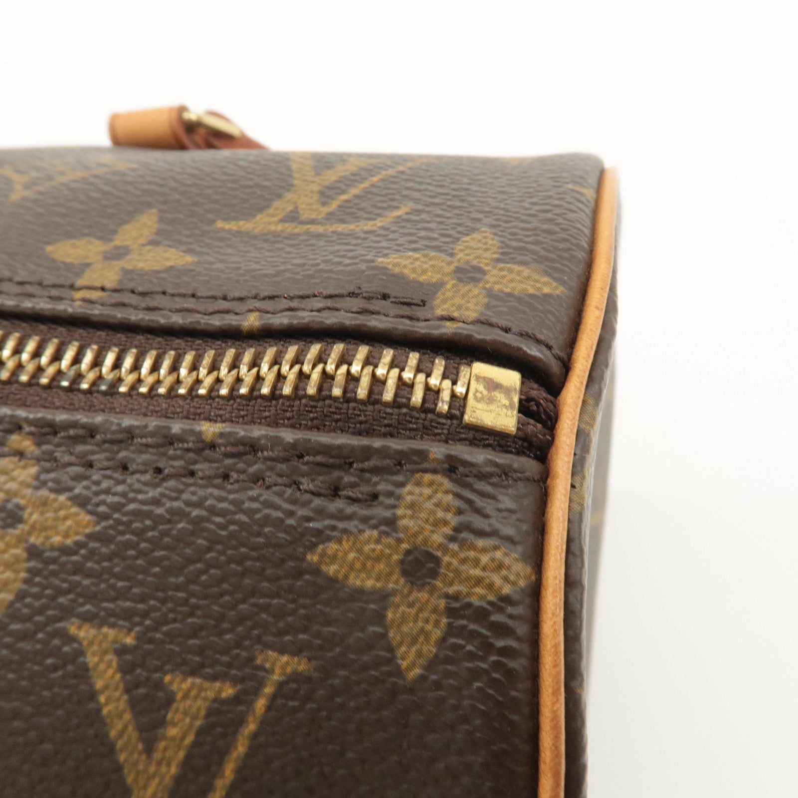 Louis Vuitton Monogram Papillon 30 Hand Bag New Style M51385 Used