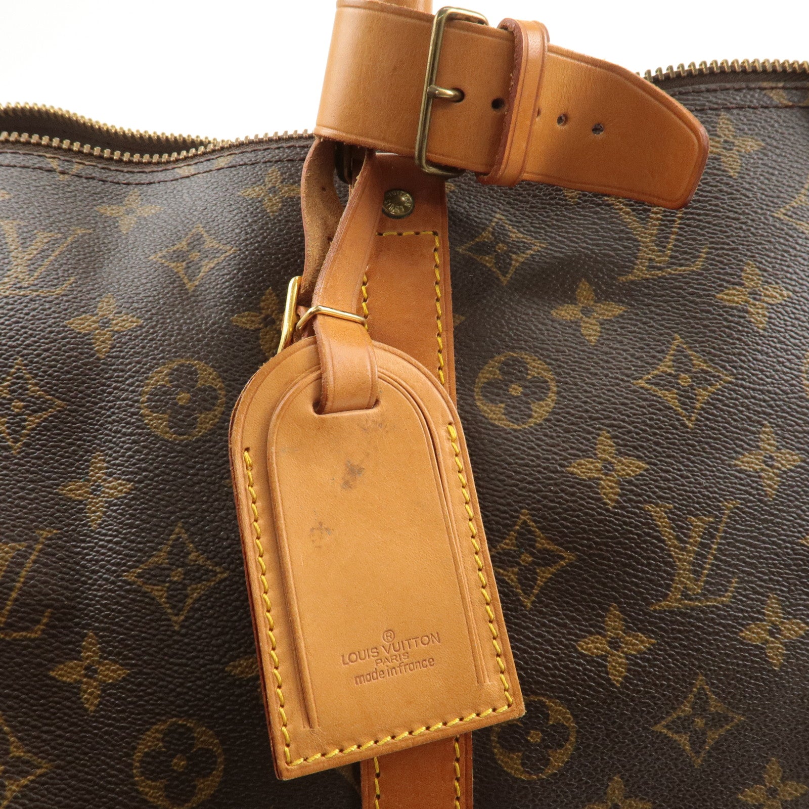 Louis Vuitton Monogram Keep All 55 Boston Bag Brown M41424