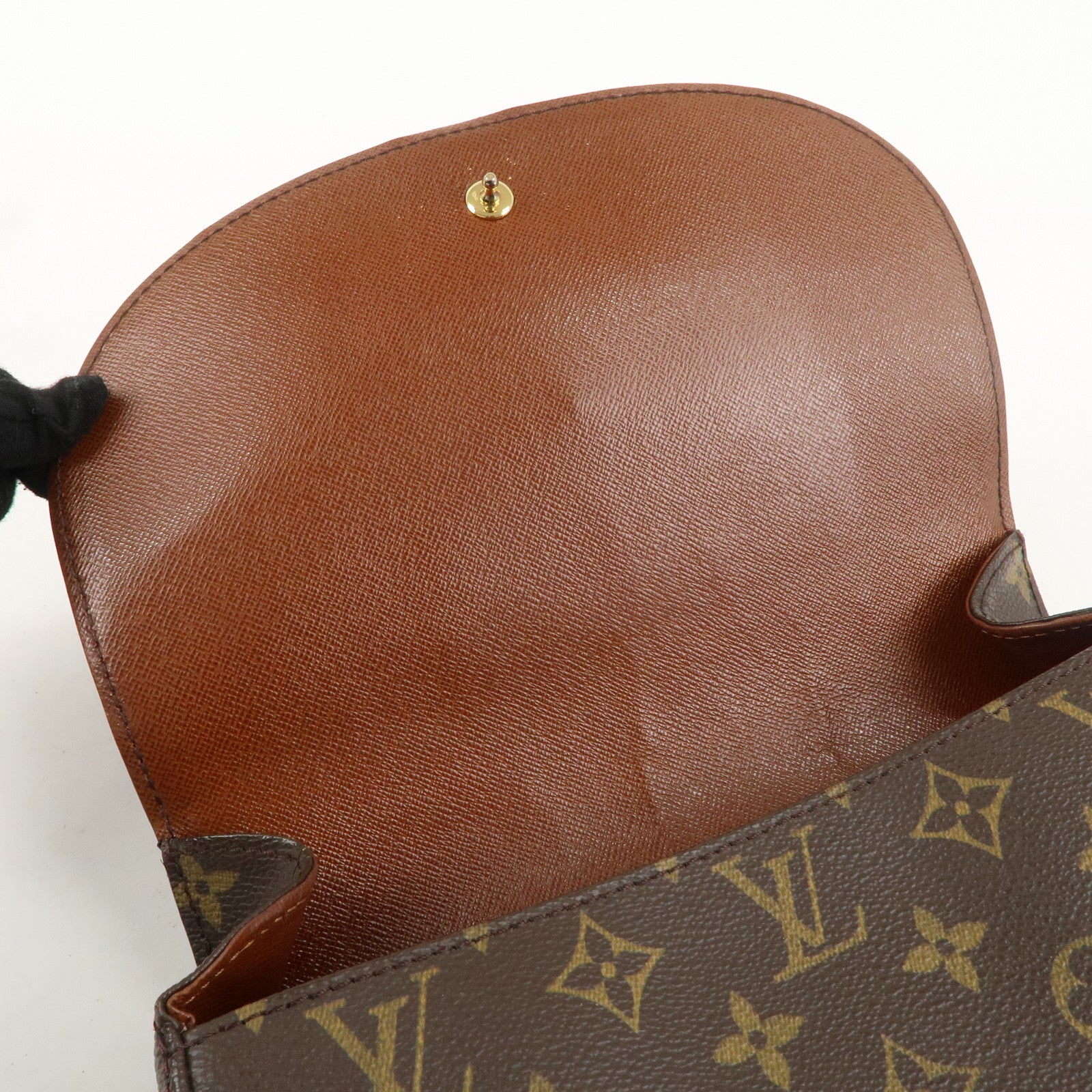 Louis Vuitton Monogram Saint Cloud GM Shoulder Bag Brown M51242