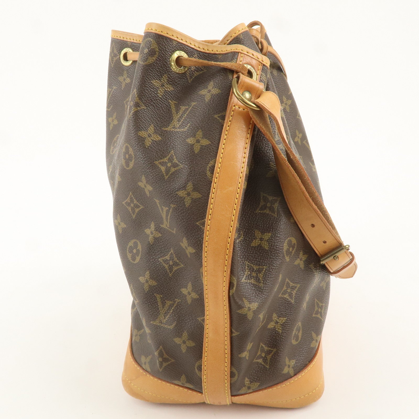 Louis Vuitton Monogram Noe Shoulder Bag Brown M42224