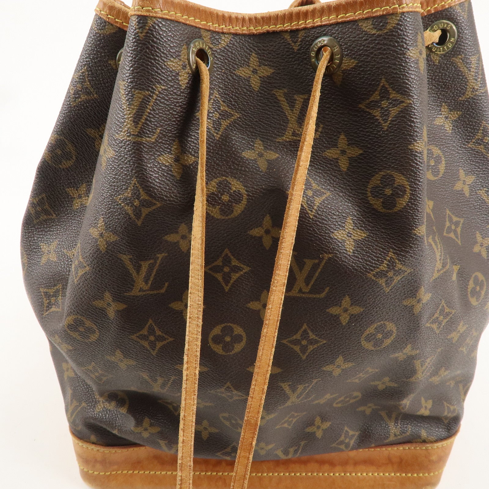 Louis Vuitton Monogram Noe Shoulder Bag Hand Bag Brown M42224