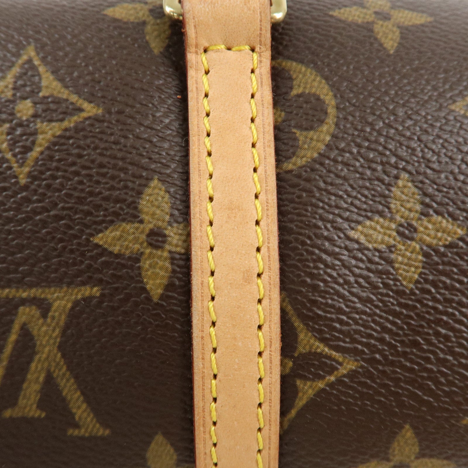 Louis Vuitton Monogram Papillon 26 Hand Bag New Style Brown M51386 Used