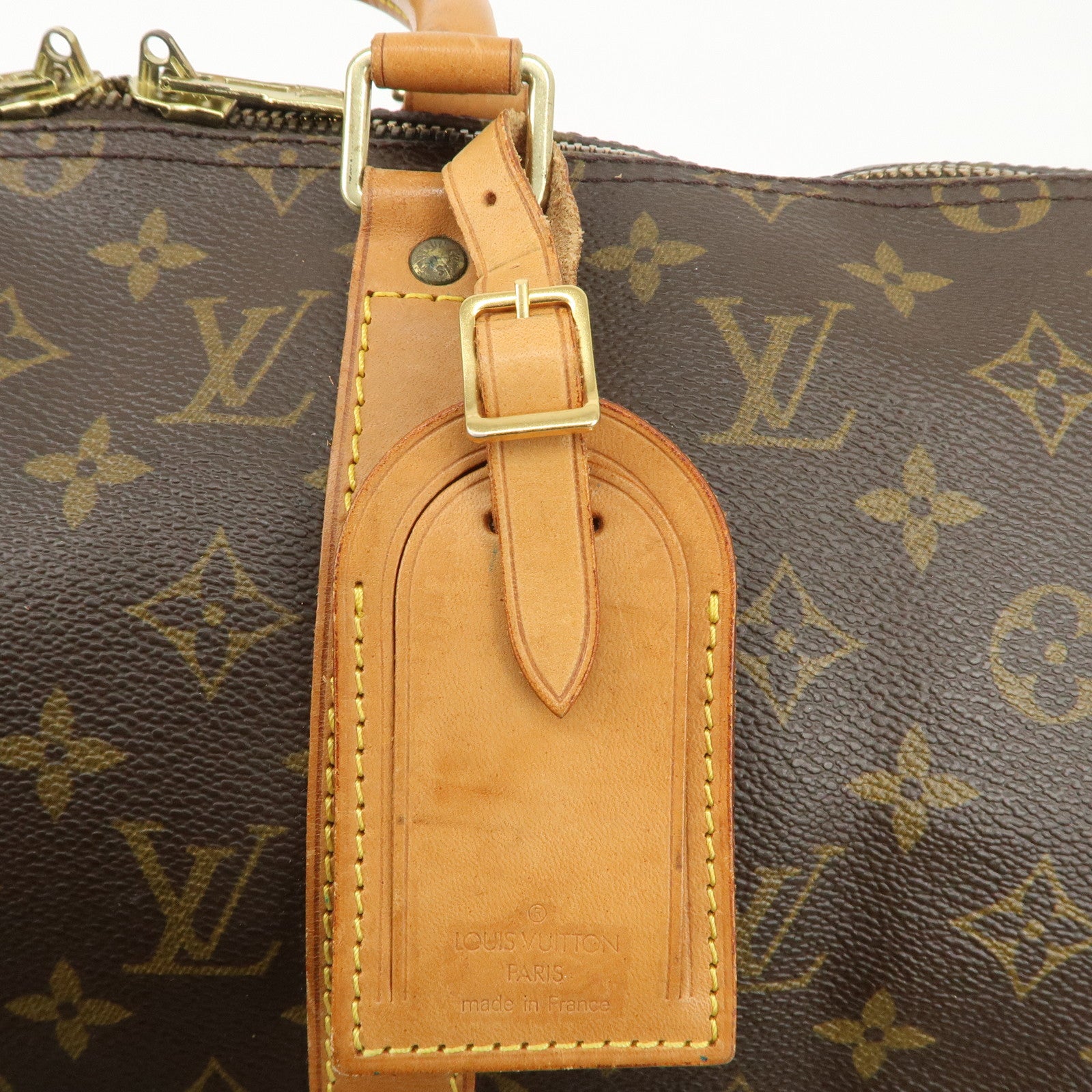 Louis Vuitton Monogram Keep All Bandouliere50 Boston Bag M41416 Used