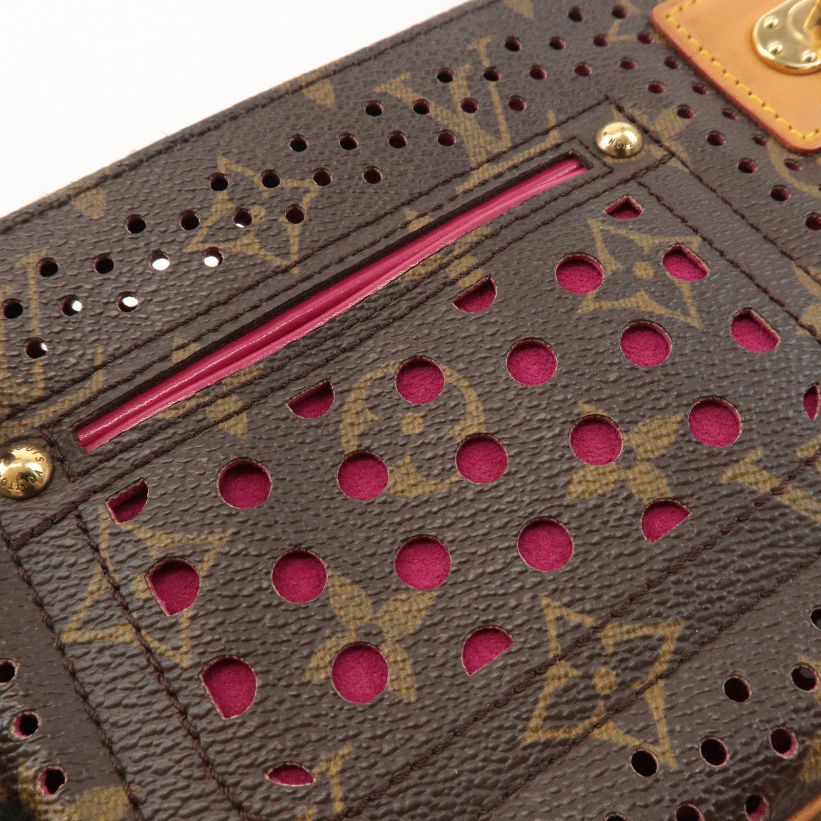 Louis Vuitton Monogram Perforated Pochette Accessoires M95183