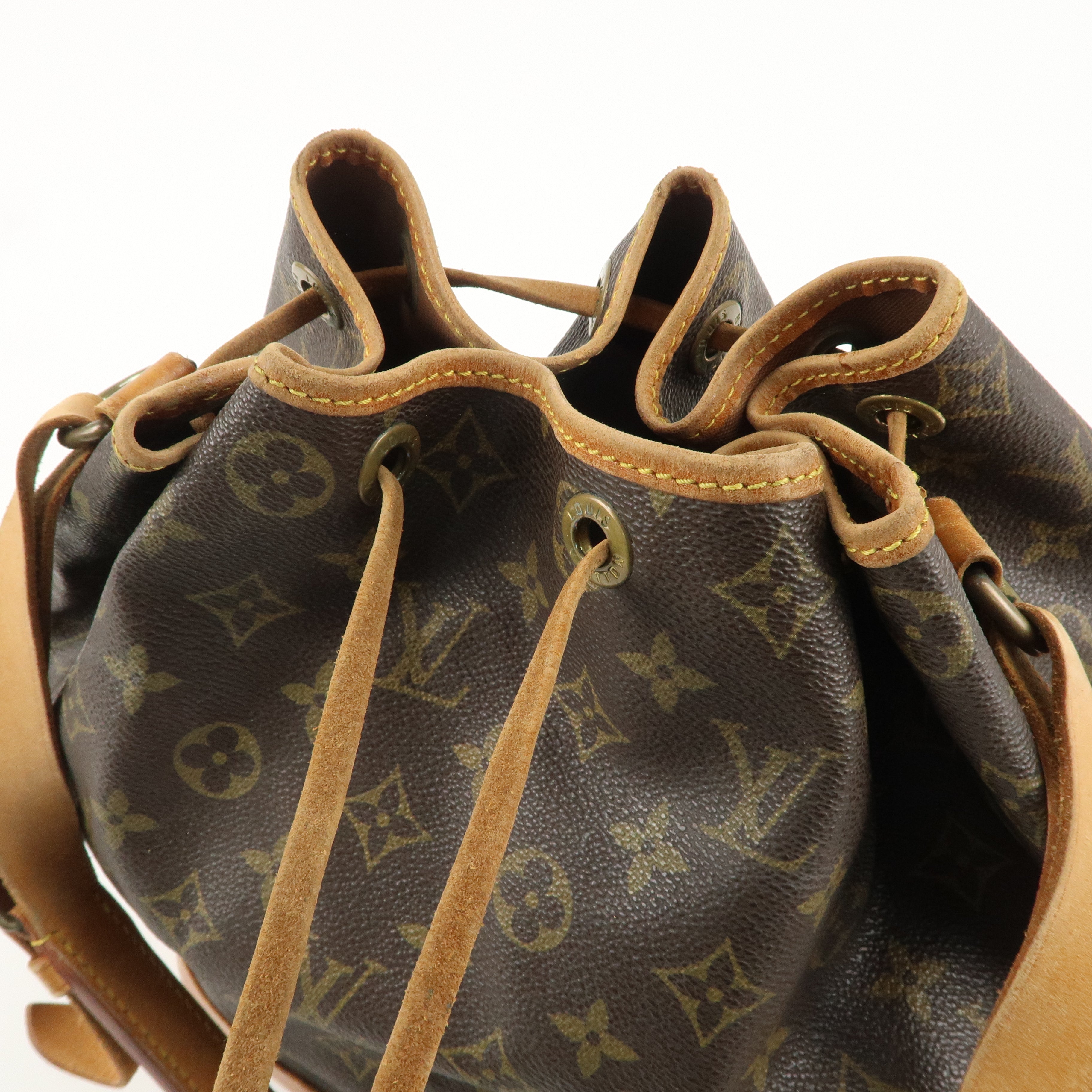 Louis Vuitton Monogram Noe Shoulder Bag Hand Bag Brown M42224