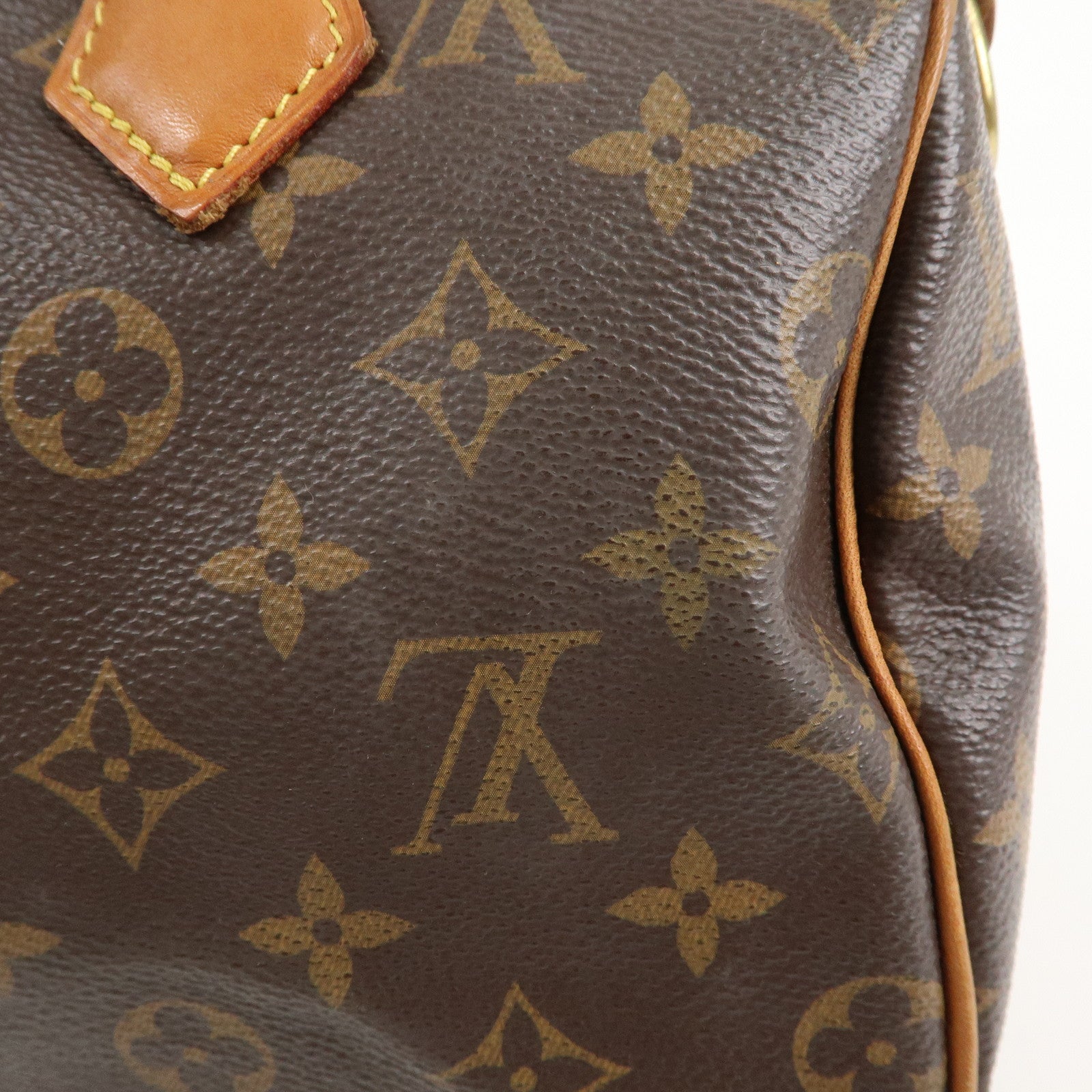 Louis Vuitton Monogram Speedy Bandouliere 25 Brown M41113