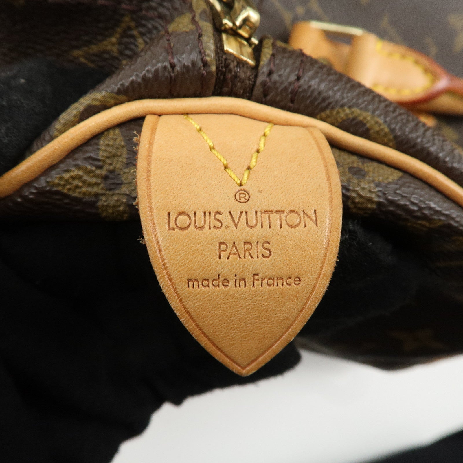 Louis Vuitton Monogram Speedy 30 Hand Bag Boston Bag M41108