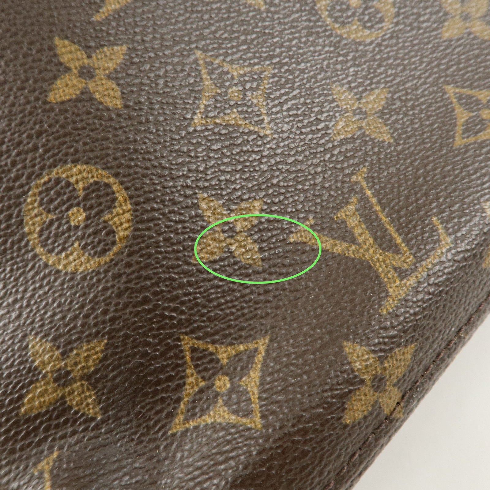 Louis Vuitton Monogram Luco Tote Bag Hand Bag Brown M51155