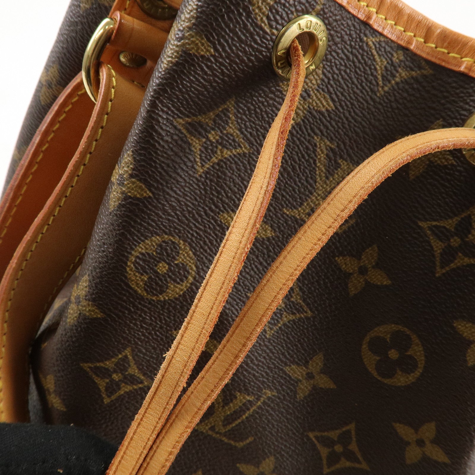 Louis Vuitton Monogram Noe Shoulder Bag Hand Bag Brown M42224