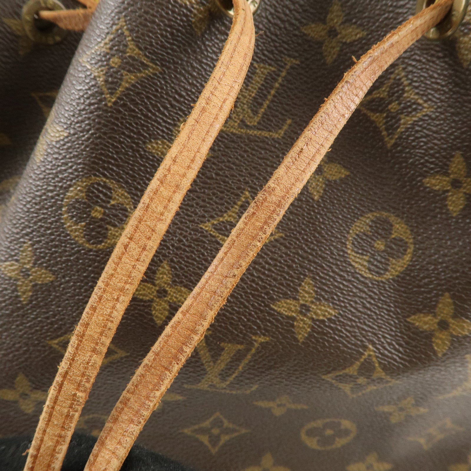 Louis Vuitton Monogram Noe Shoulder Bag Hand Bag Brown M42224