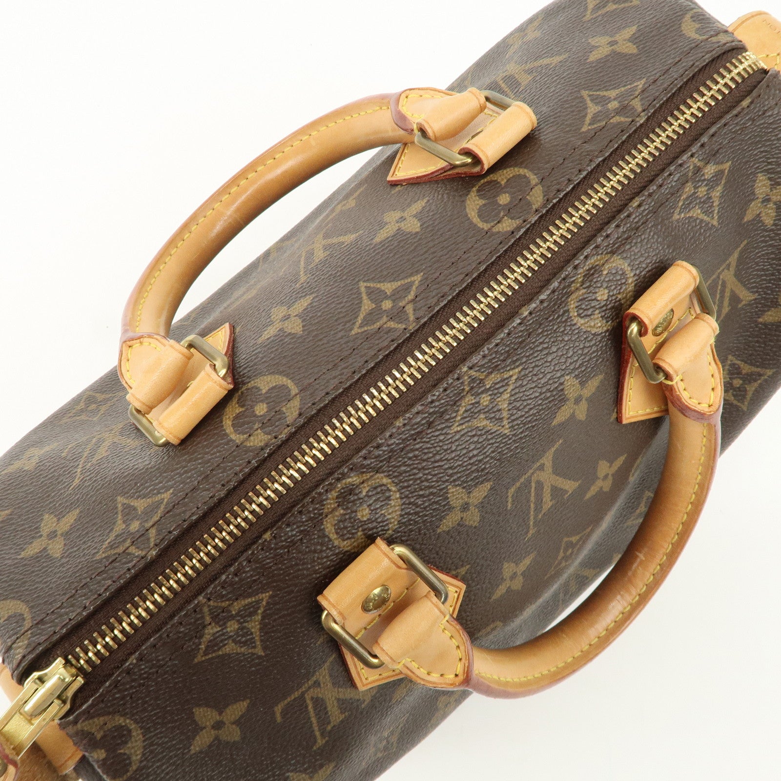 Louis Vuitton Monogram Speedy 25 Hand Bag Boston Bag M41528