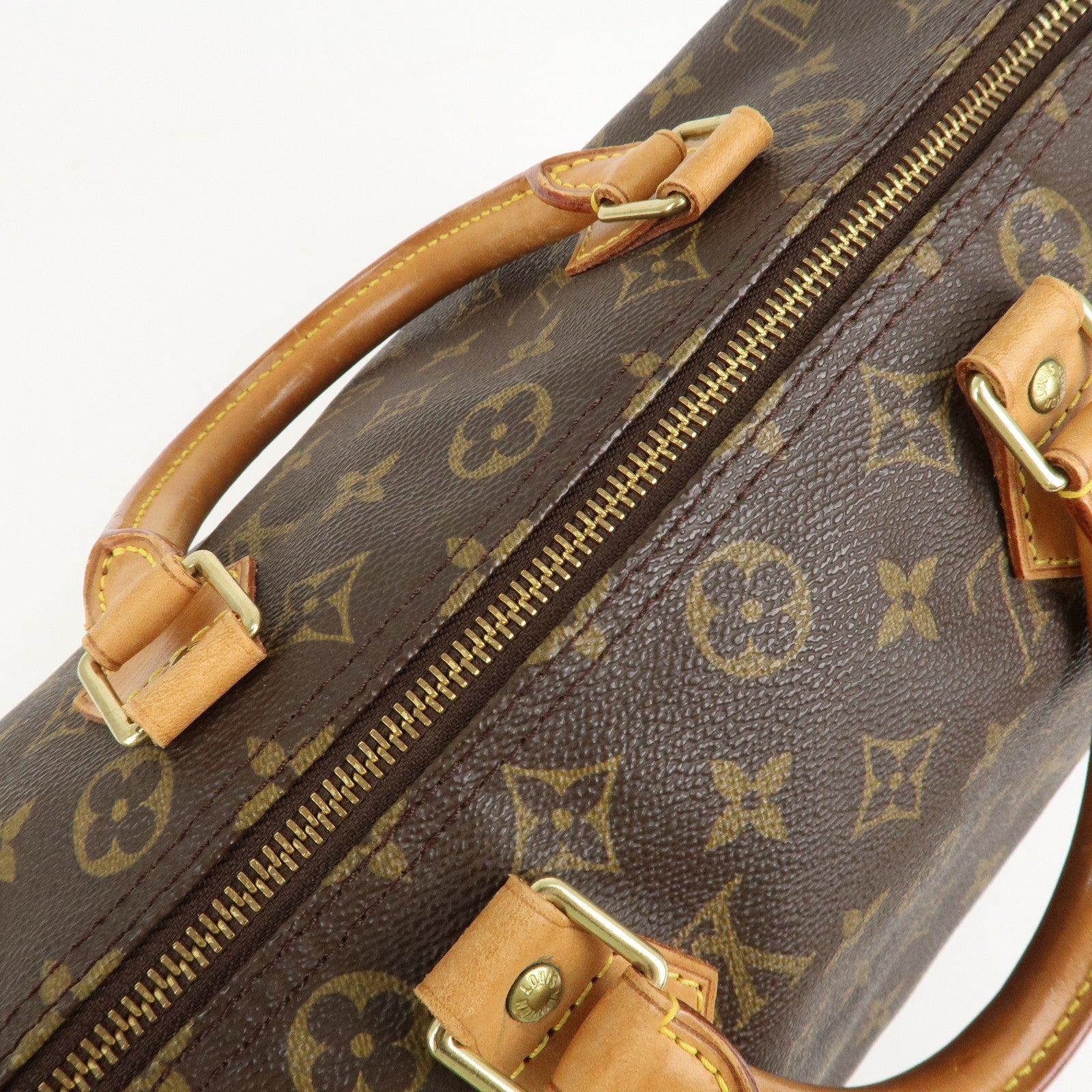 Louis Vuitton Monogram Speedy 30 Hand Bag Boston Bag M41526 Used