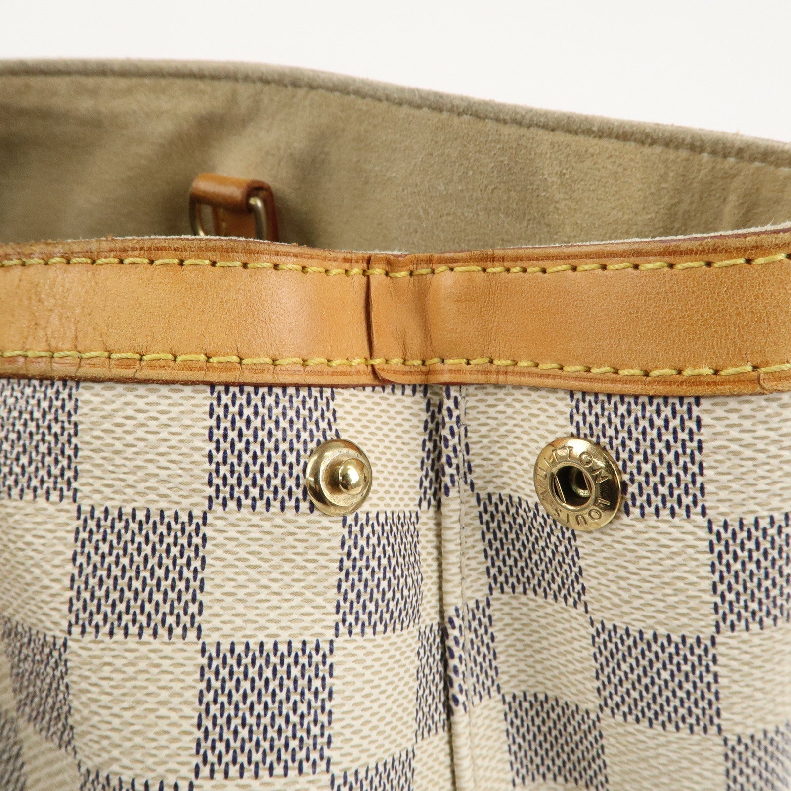 Louis Vuitton Damier Azur Hampstead PM Hand Bag N51207