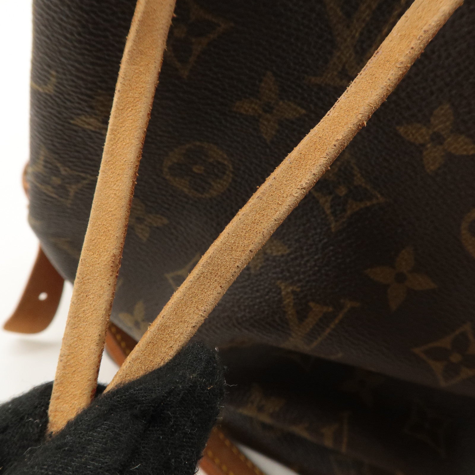 Louis Vuitton Monogram Petit Noe Shoulder Bag Brown M42226