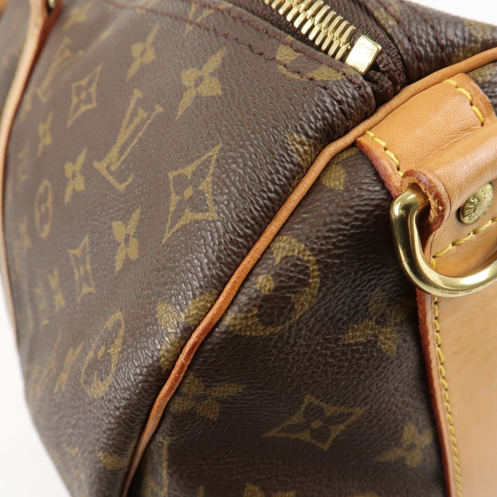 Louis Vuitton Monogram Keep All Bandouliere 50 Boston Bag M41416