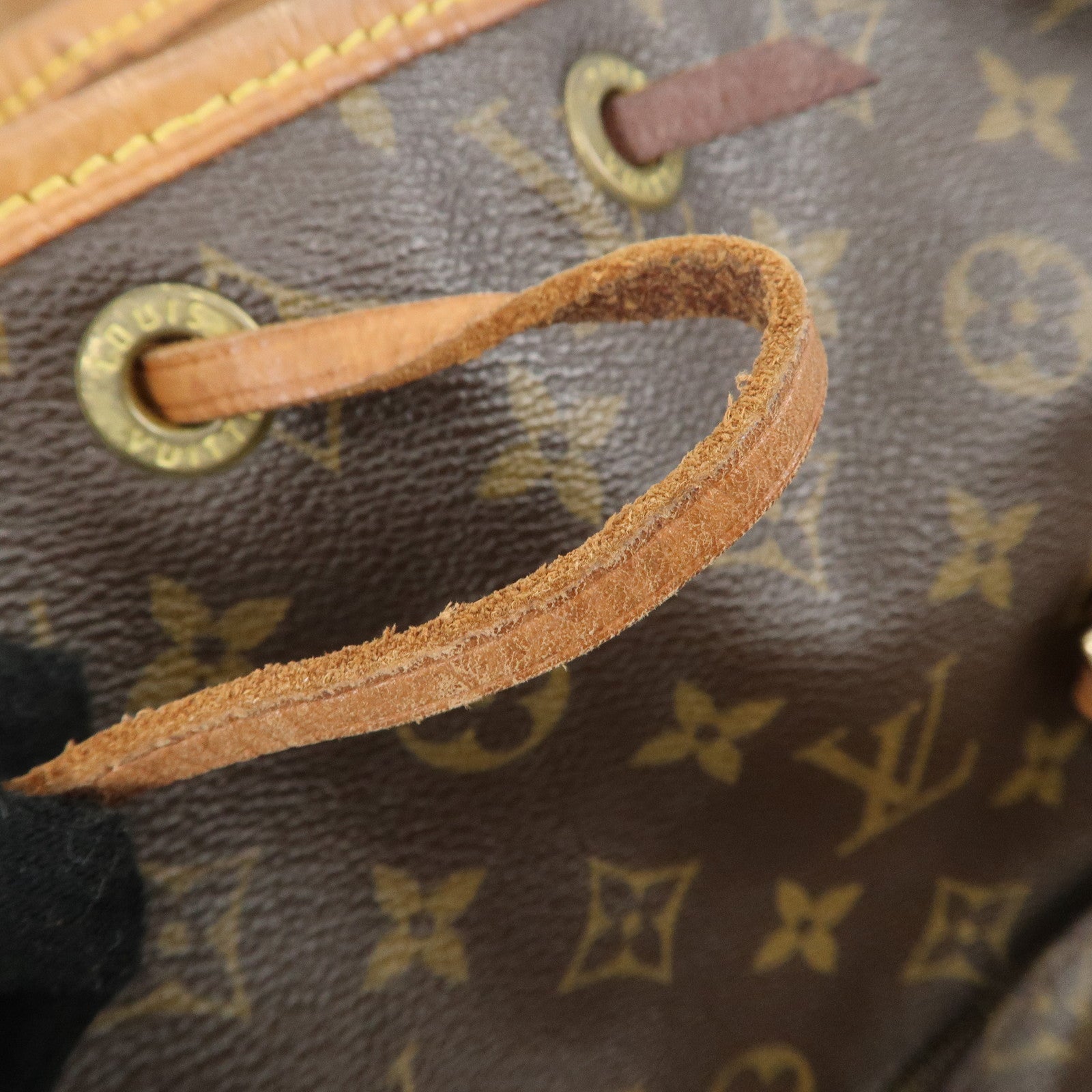 Louis Vuitton Monogram Montsouris MM Back Pack Bag M51136