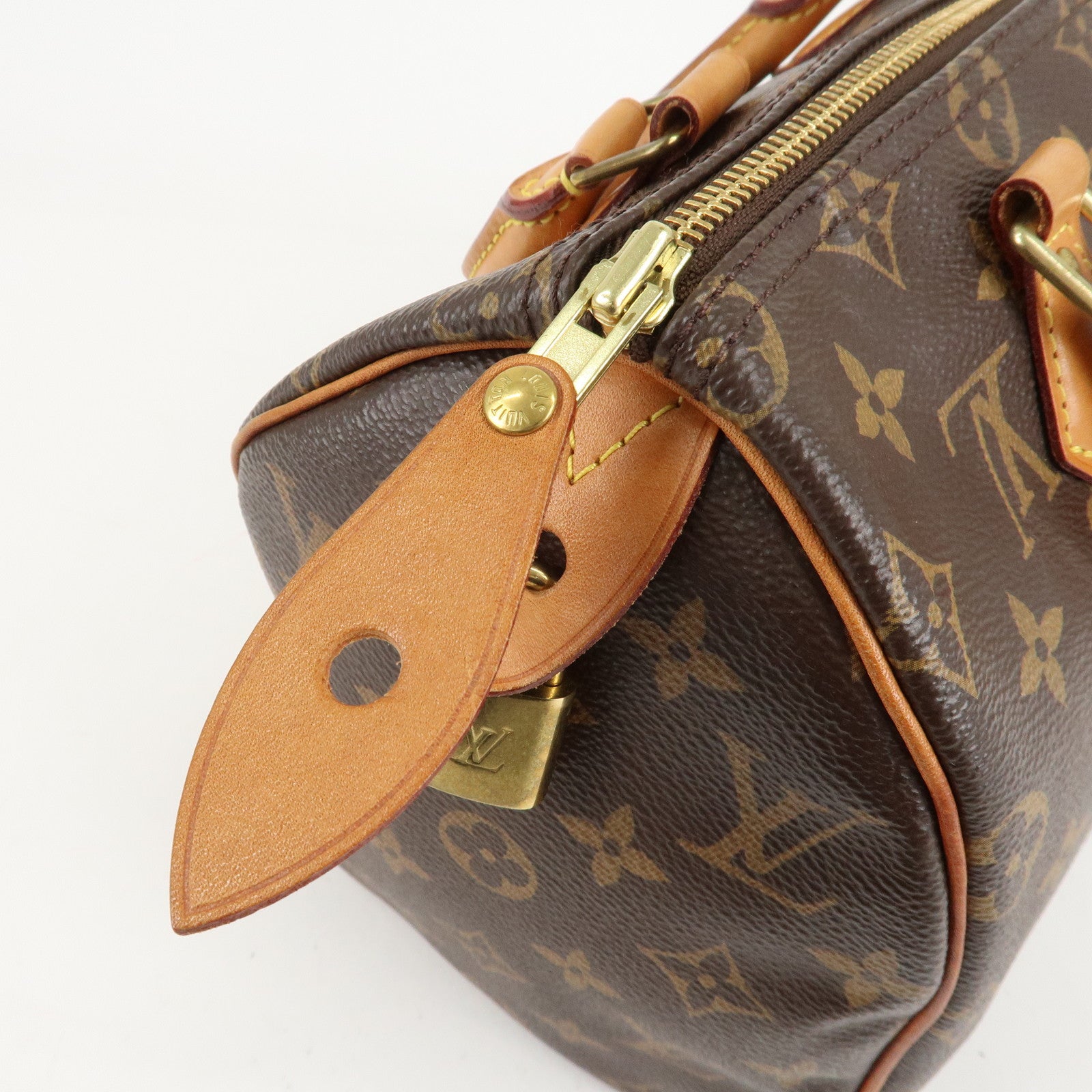 Louis Vuitton Monogram Speedy 25 Hand Bag Boston Bag M41109 Used