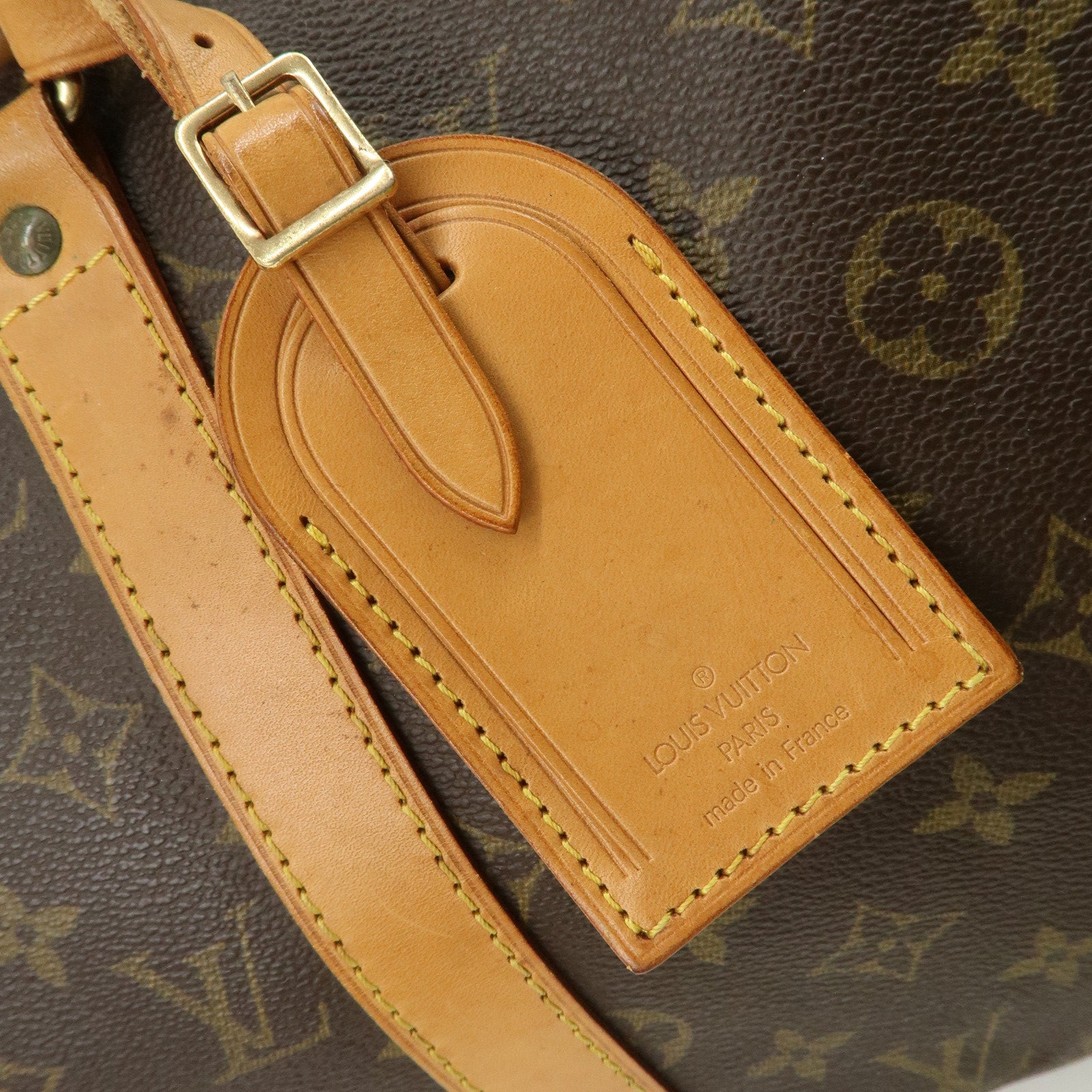 Louis Vuitton Monogram Keep All Bandouliere 50 Boston Bag M41416