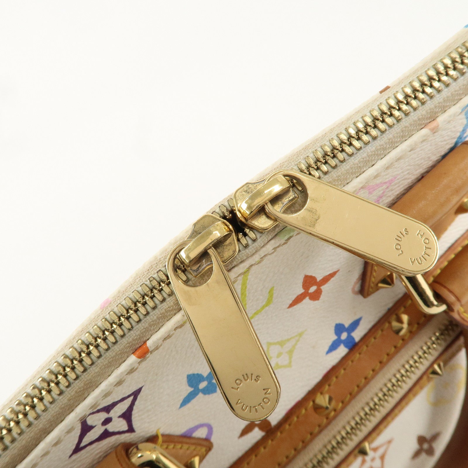 Louis Vuitton Monogram Multi Color Alma PM Hand Bag Blanc M92647