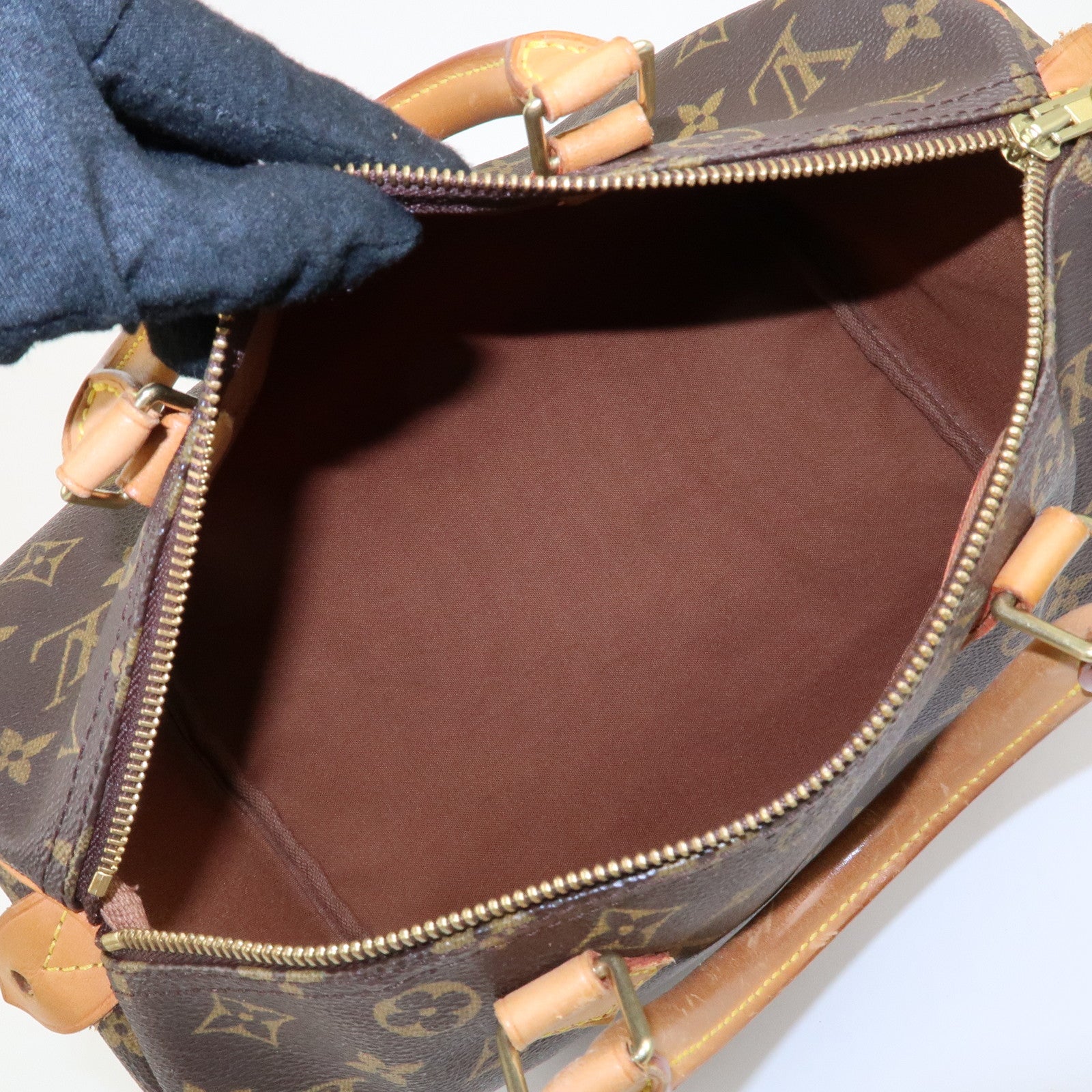 Louis Vuitton Monogram Speedy 30 Hand Bag Boston Bag M41526