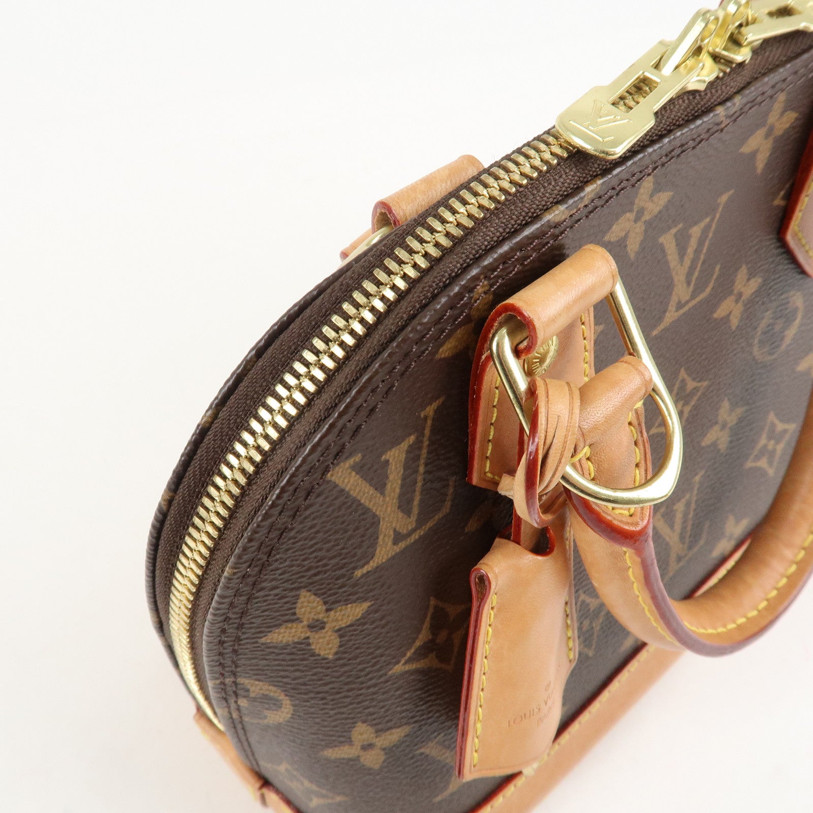 Louis Vuitton Monogram Alma BB 2 Way Hand Bag M53152 Used