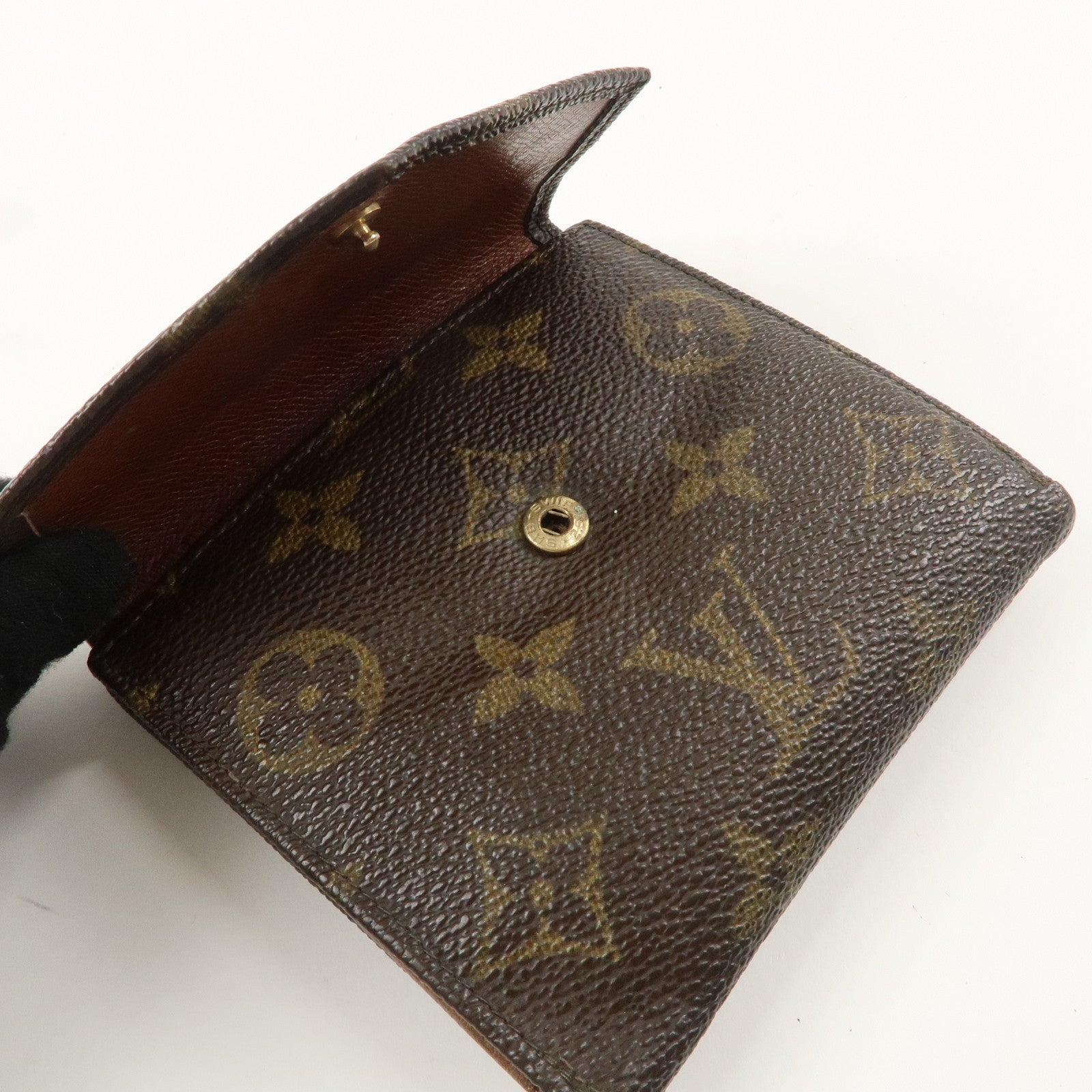 Louis Vuitton Monogram Porte Monnaie Billet Carte Credit M61652