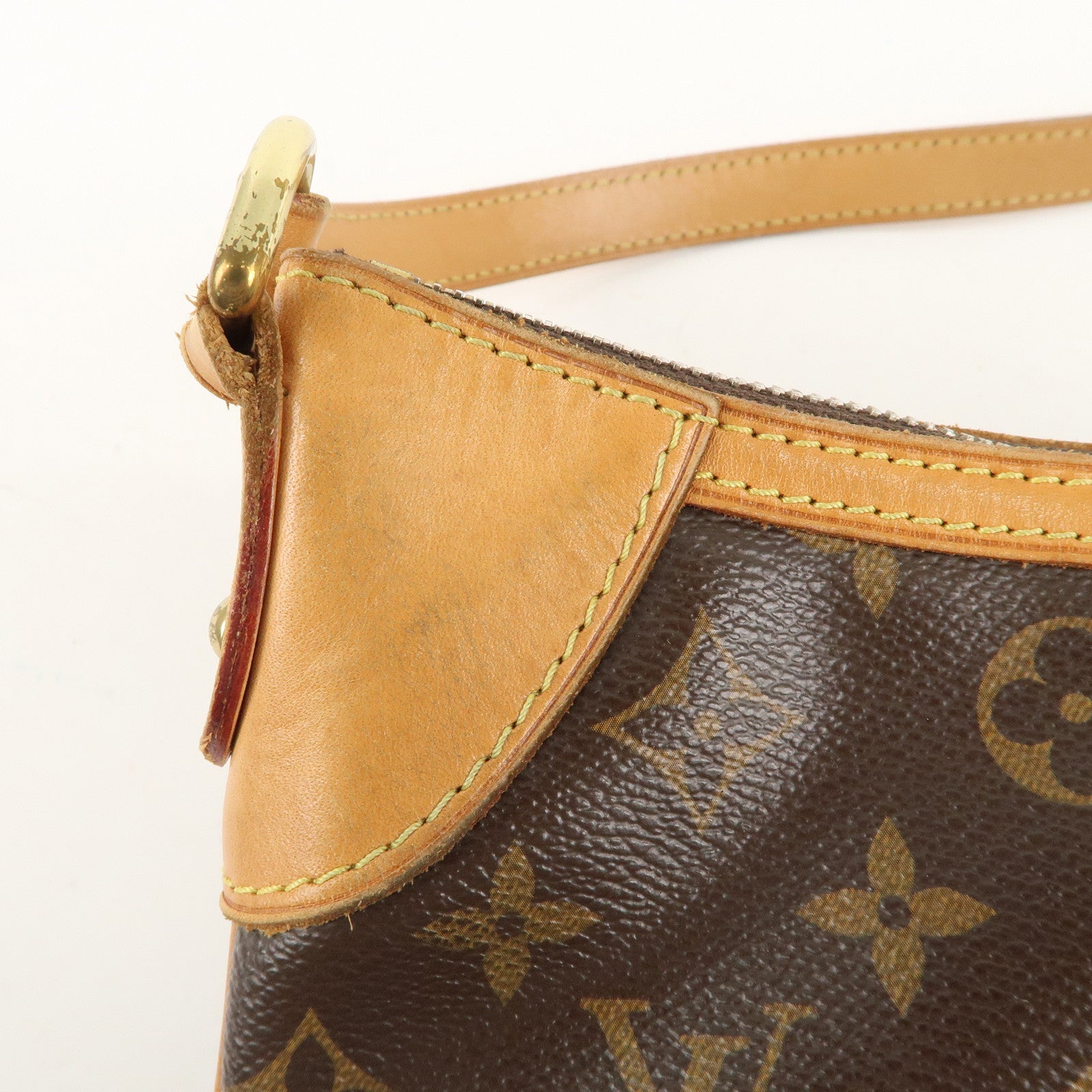 Louis Vuitton Monogram Odeon PM Shoulder Bag Brown M56390