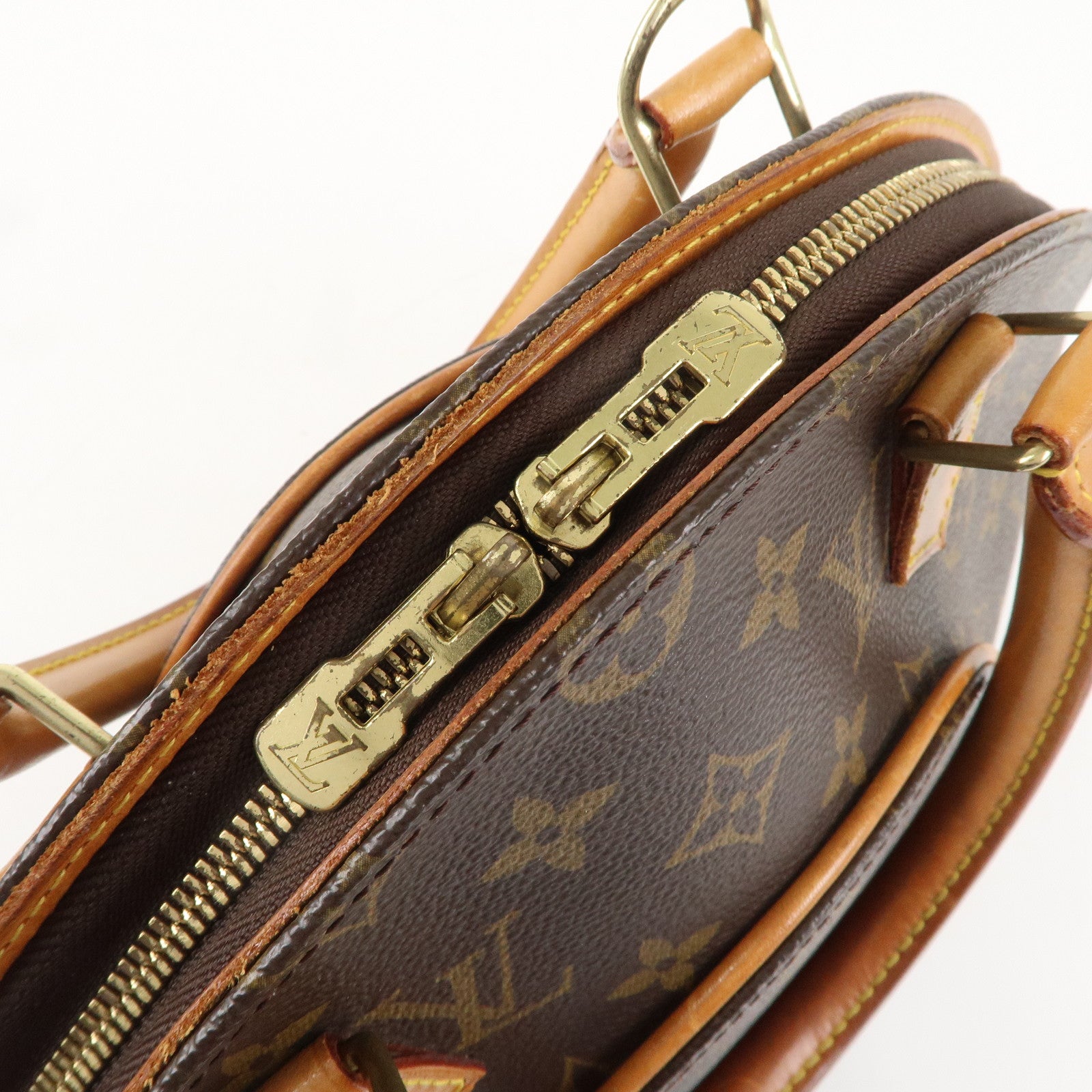 Louis Vuitton Monogram Ellipse PM Hand Bag Brown M51127