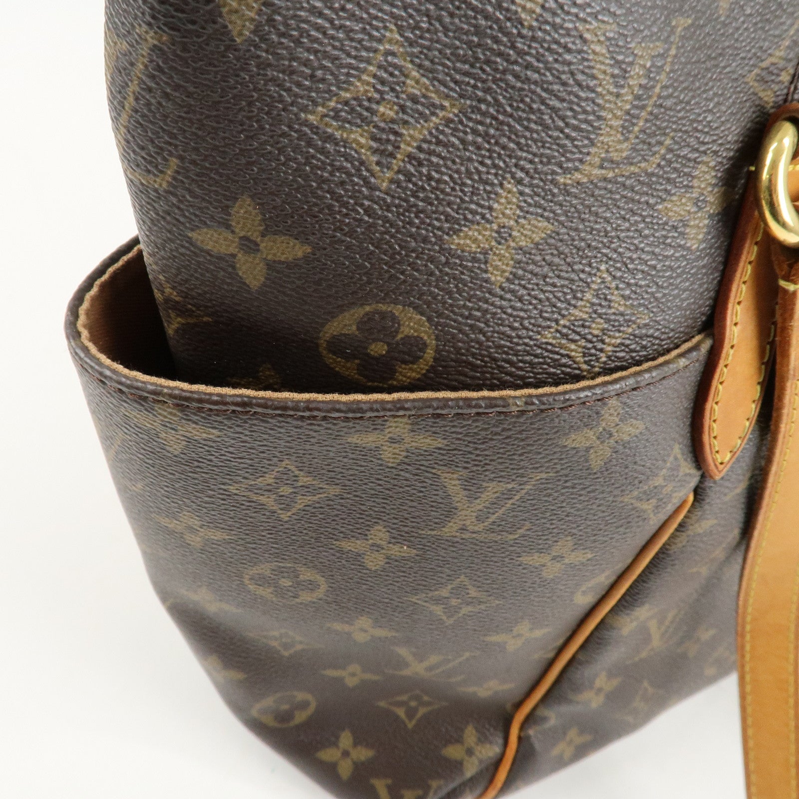 Louis Vuitton Monogram Totally MM Tote Bag Hand Bag M56689 Used