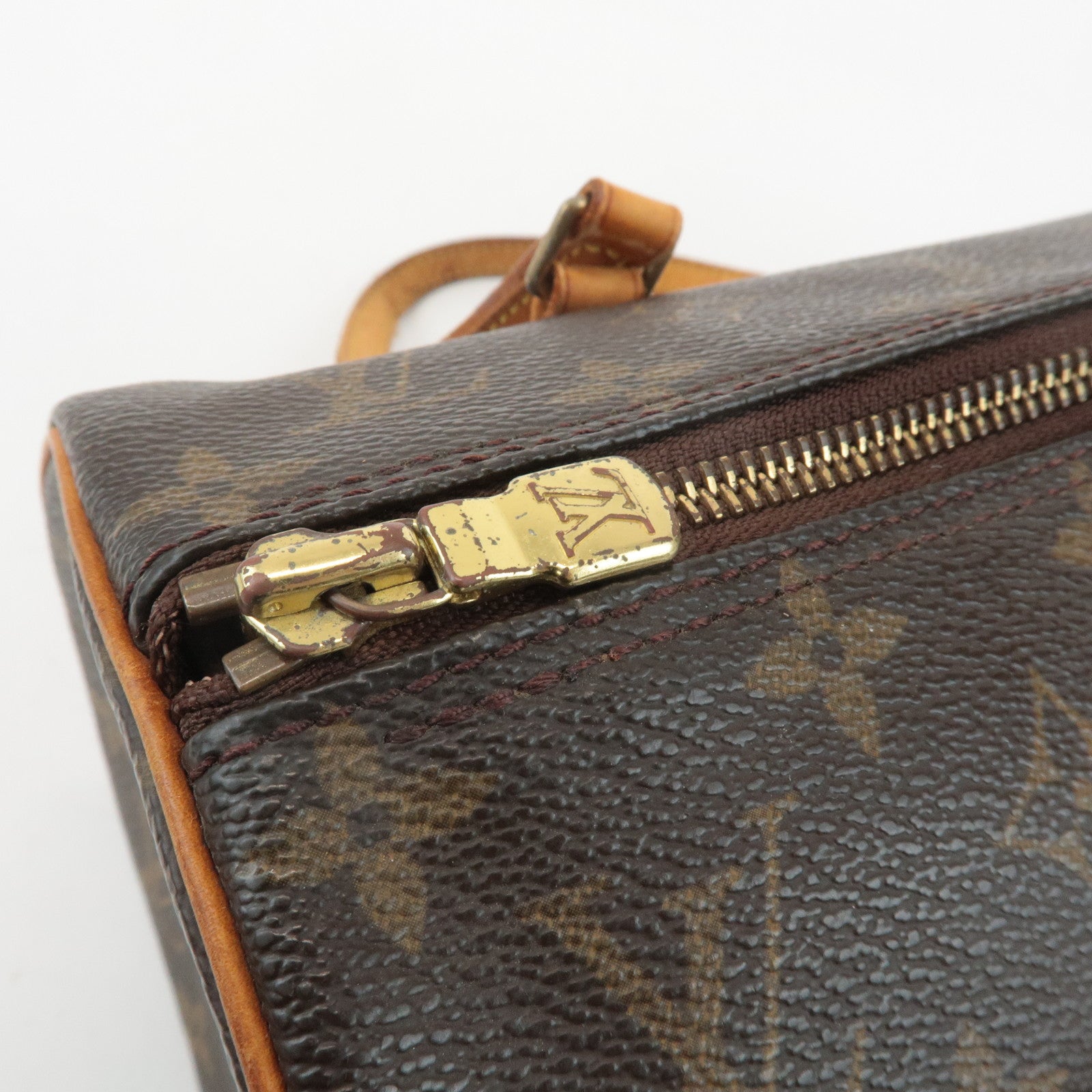 Louis Vuitton Monogram Papillon 30 Hand Bag Shoulder Bag M51385 Used